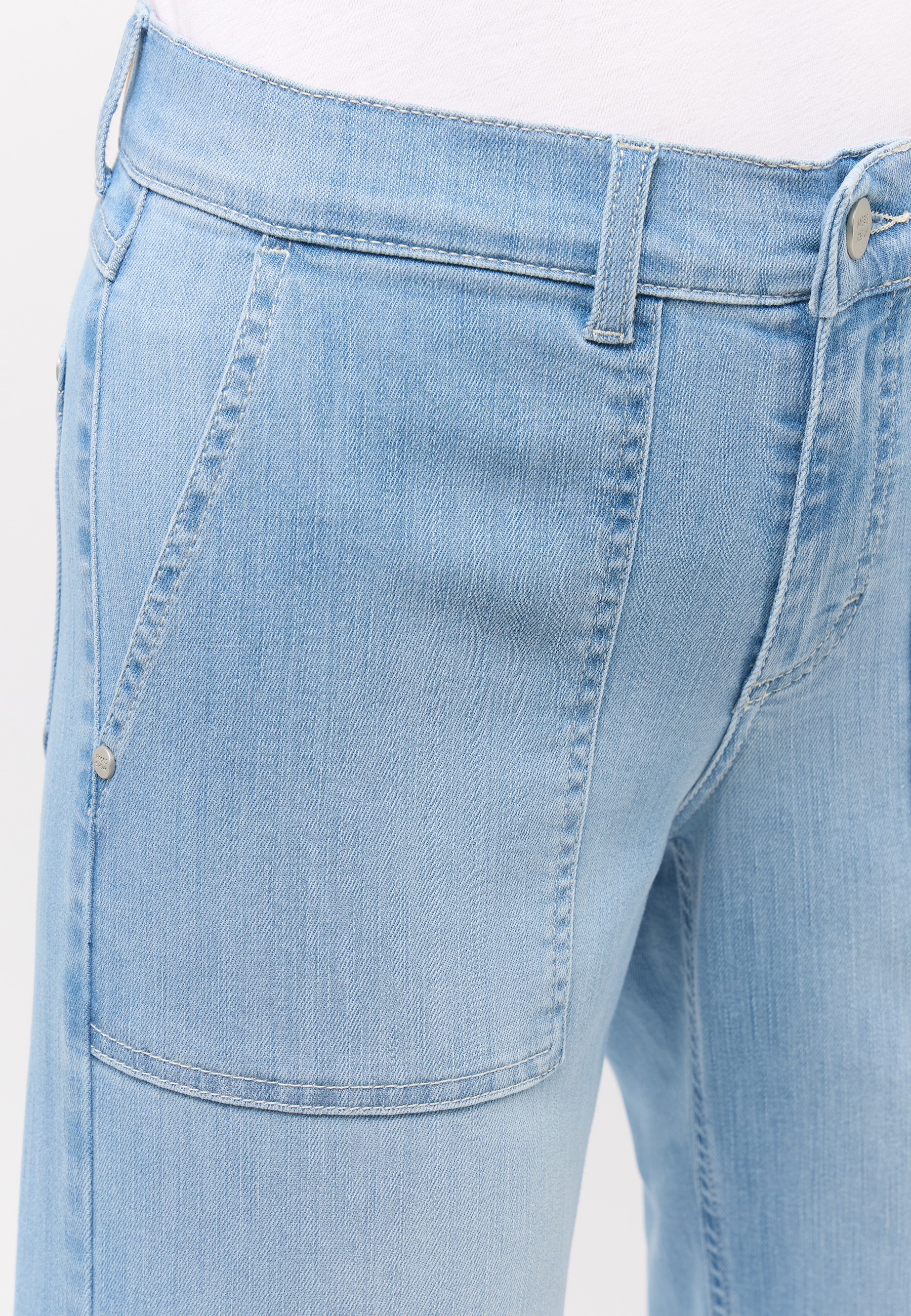 ANGELS Jeans Relax-fit »LIZ WORKER« avec grandes poches avant et effets dégradés