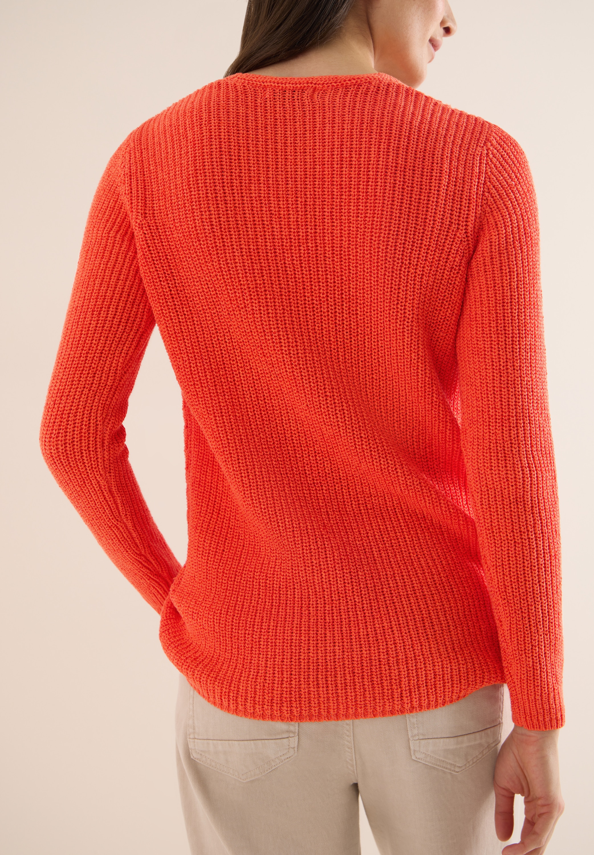 Cecil Pull en tricot mit V-Auschnitt