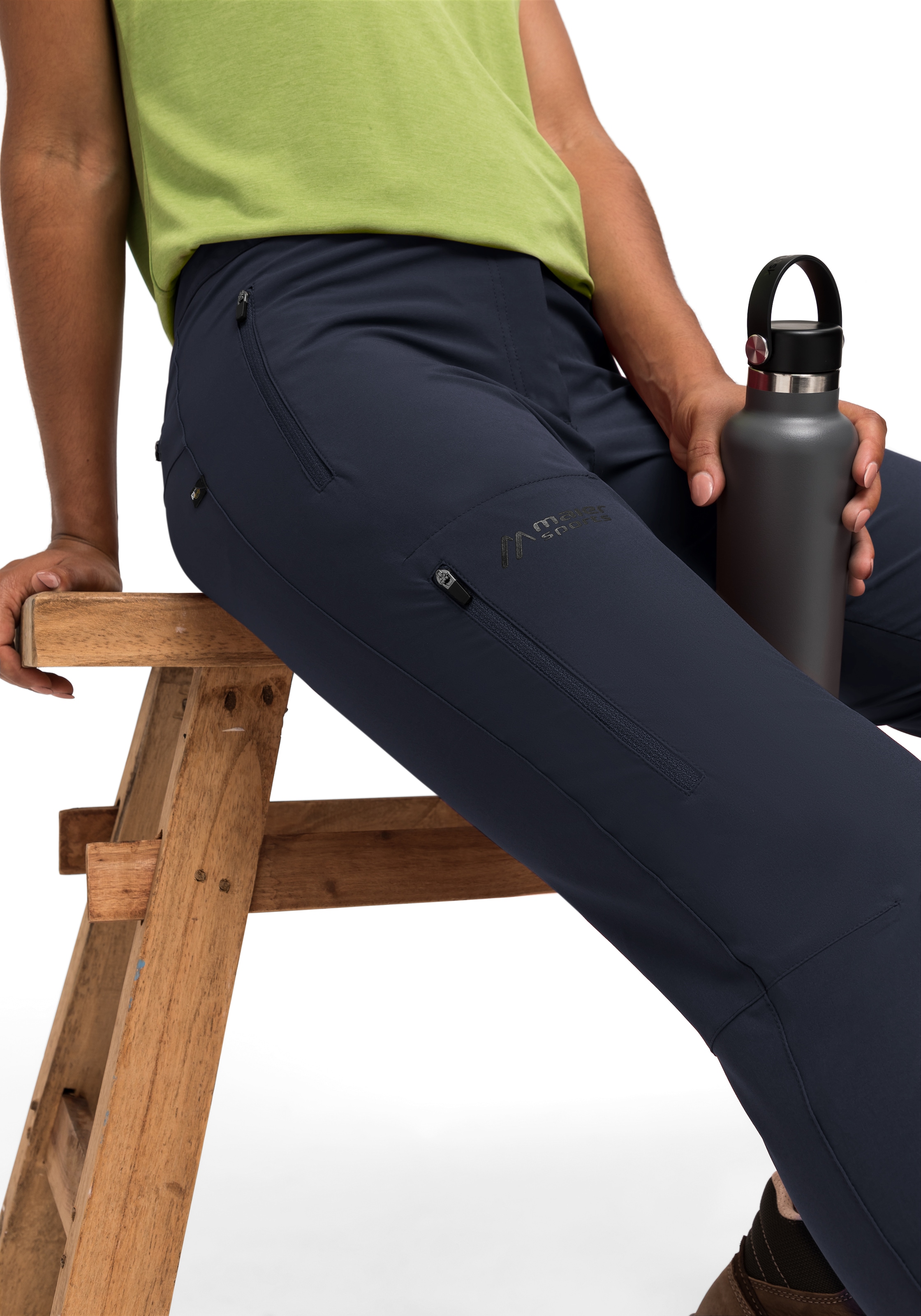 Maier Sports Outdoorhose »Latit slim W«  Damen Wanderhose, lange Outdoor-Hose, Trekkinghose slim