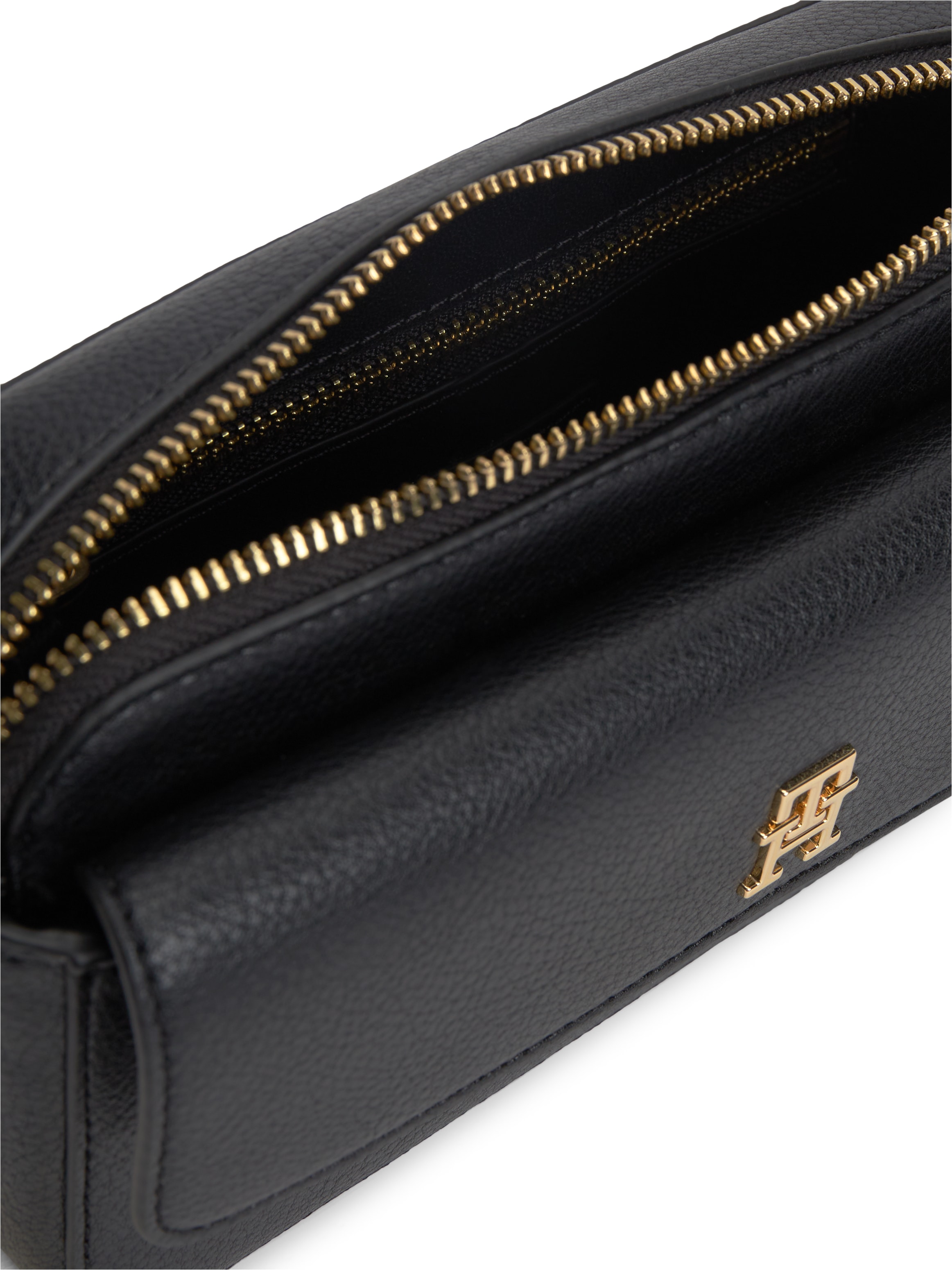Tommy Hilfiger Sac à bandoulière »TH ICON CAMERA BAG« pochette femme, sac bandoulière avec logo TH doré
