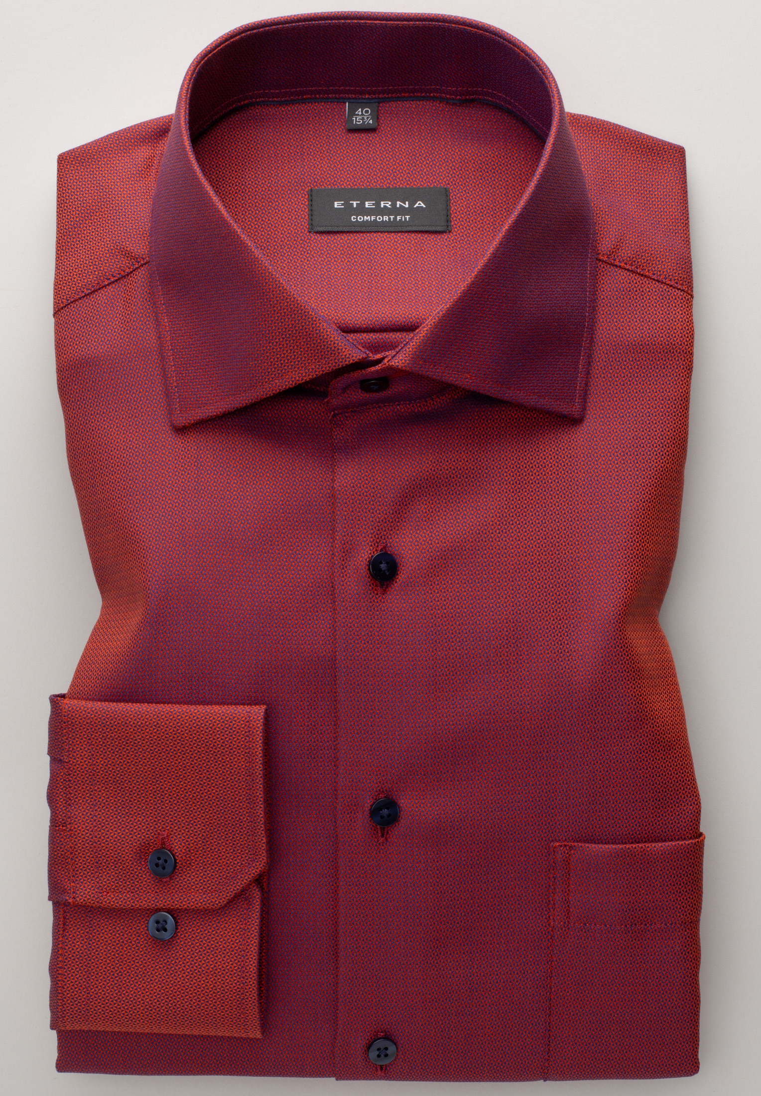 Eterna Chemise à manches longues »COMFORT FIT« NON IRON (bügelfrei)