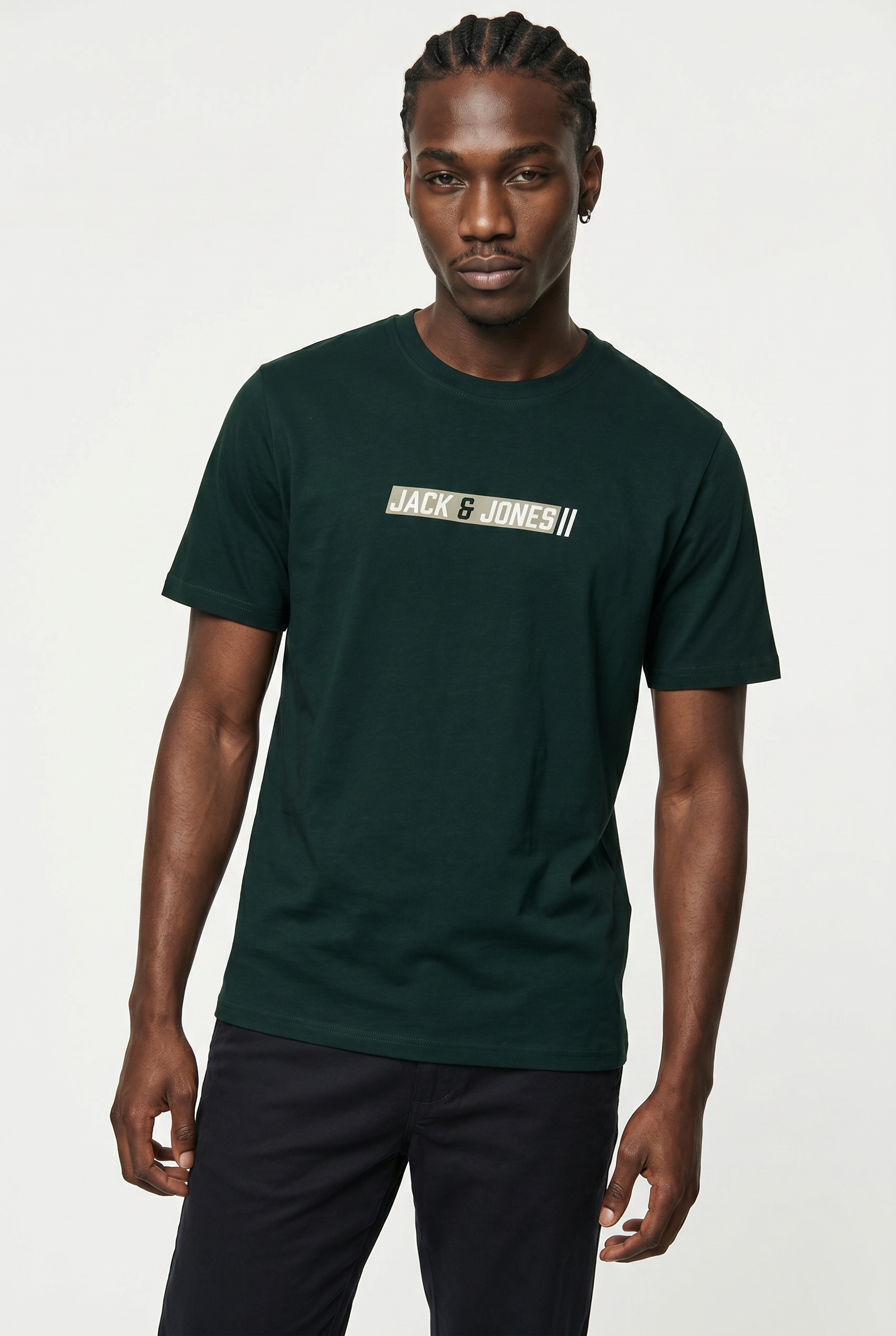 Jack & Jones Rundhalsshirt »JJMUNK TEE SS CREW NECK« Baumwolle, regular fit