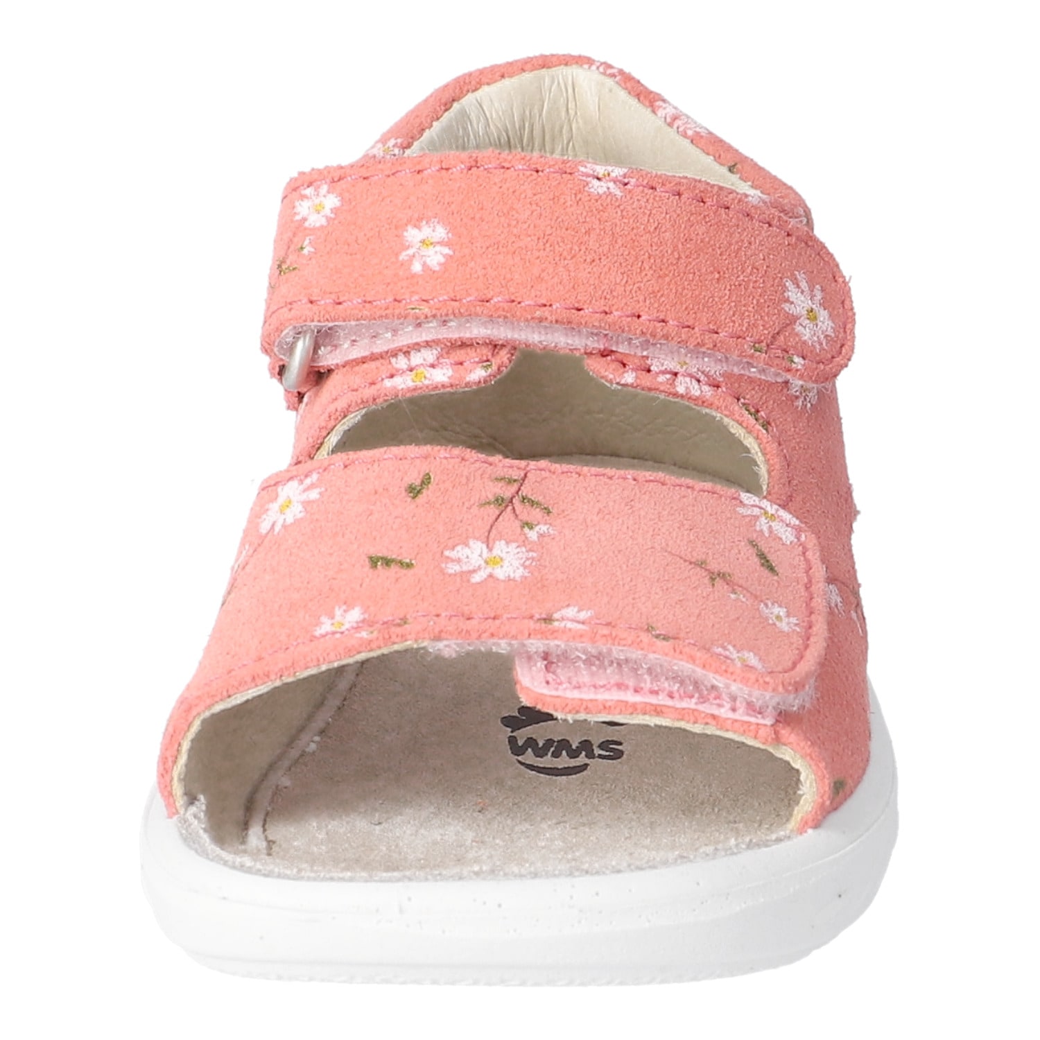 PEPINO by RICOSTA Lauflernschuh »Banu WMS: mittel«  Sandalette mit Klett und Animal Print, Grössenschablone zum Download