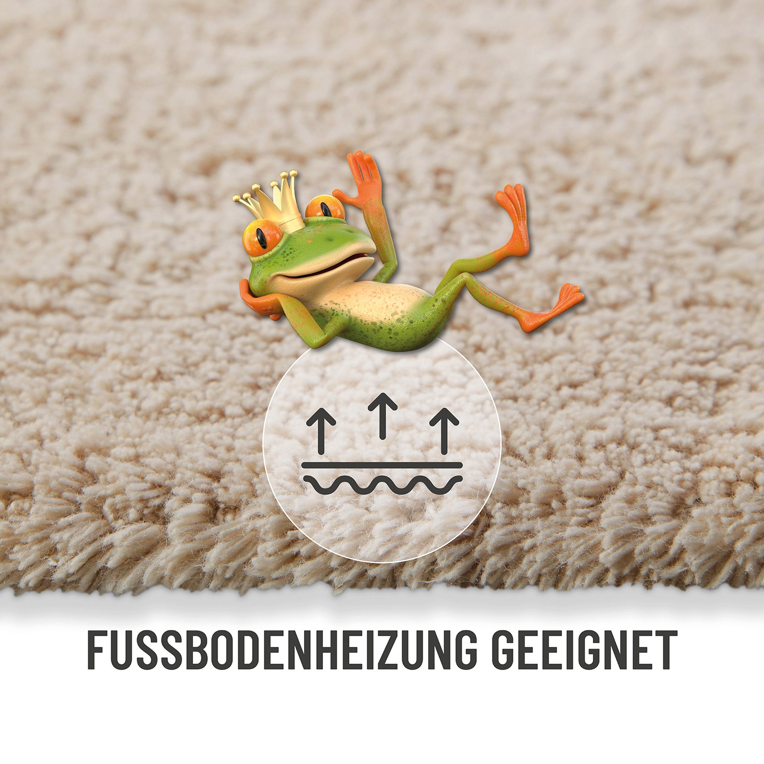 Wecon home Basics Tapis de bain »Erik« Höhe 20 mm waschbar, rutschfest, sehr weich, strapazierfähig, pflegeleicht