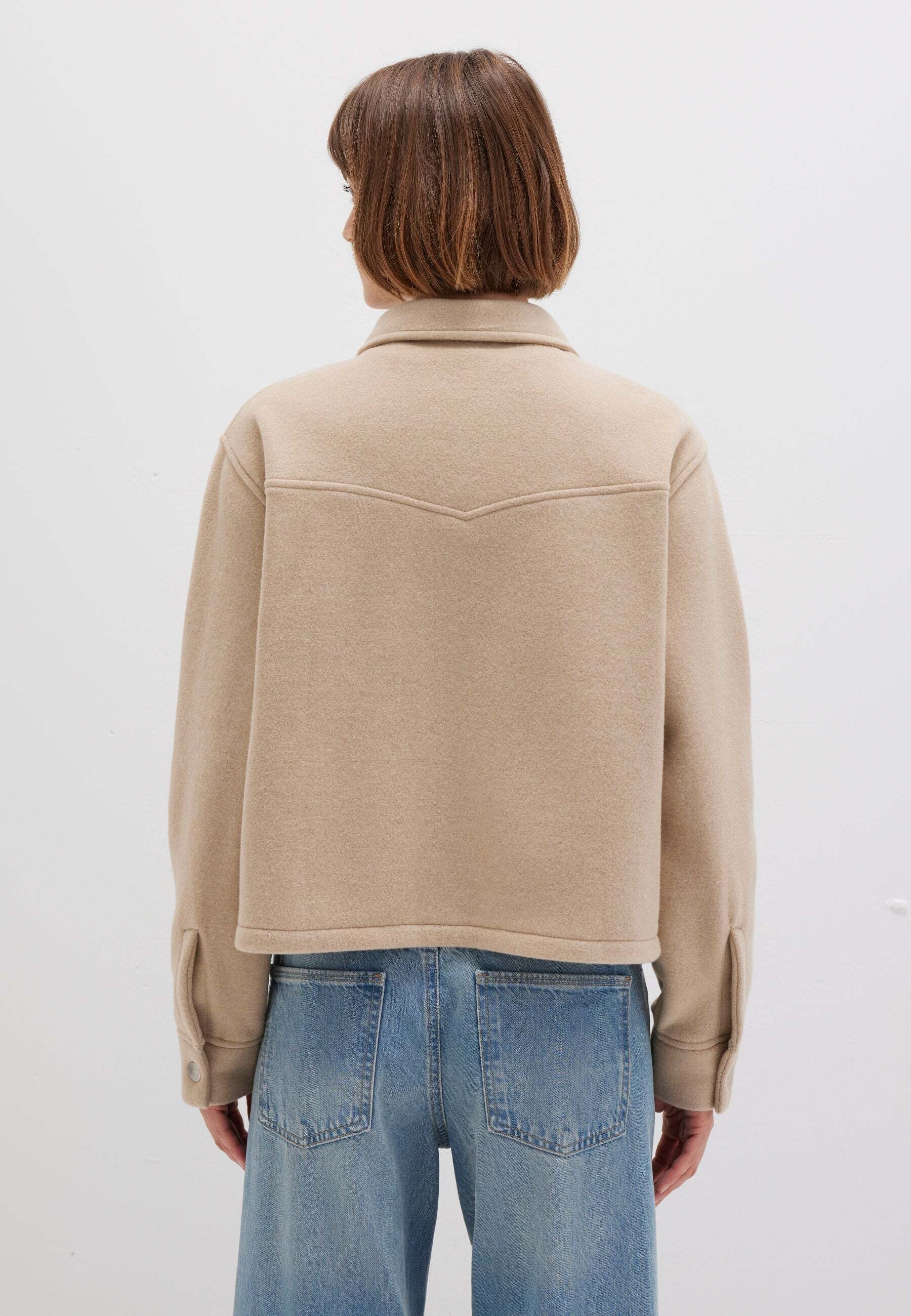 Mavi Veste courte »Mavi Jacke Button Sweatshirt«