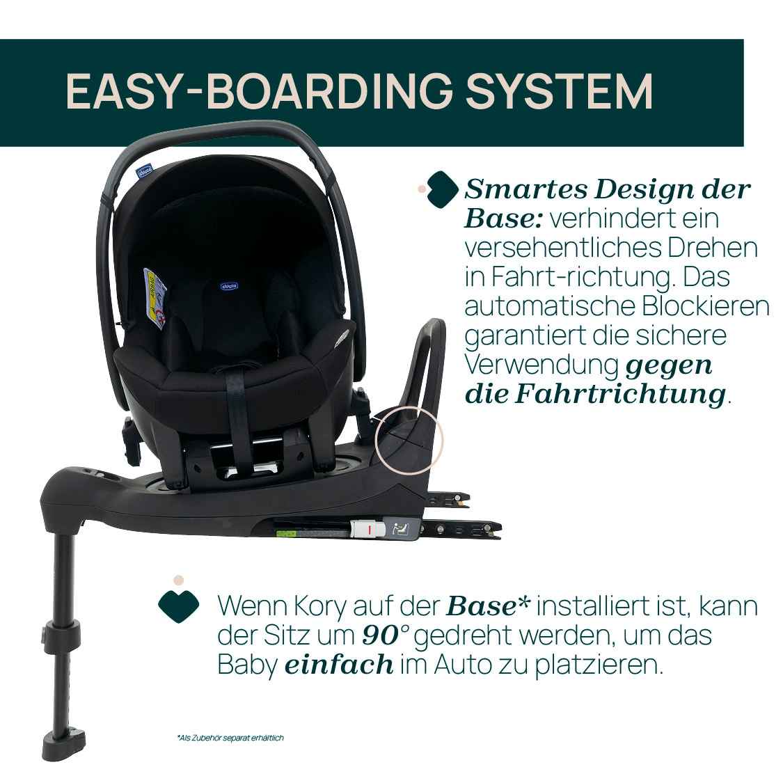 Chicco Coque bébé »KORY I-SIZE ESSENTIAL«