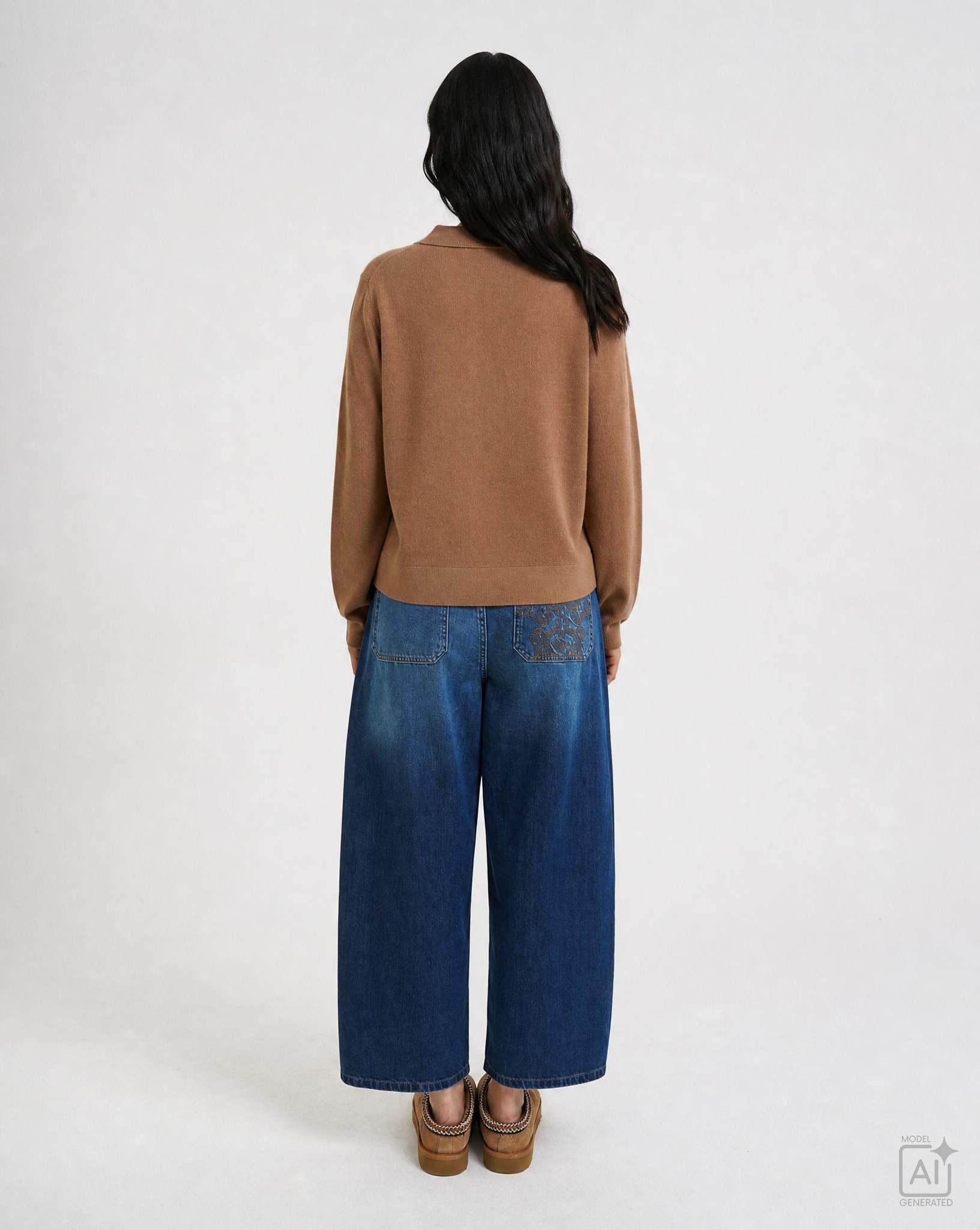 Smith & Soul Polokragenpullover mit hohem Woll-Anteil