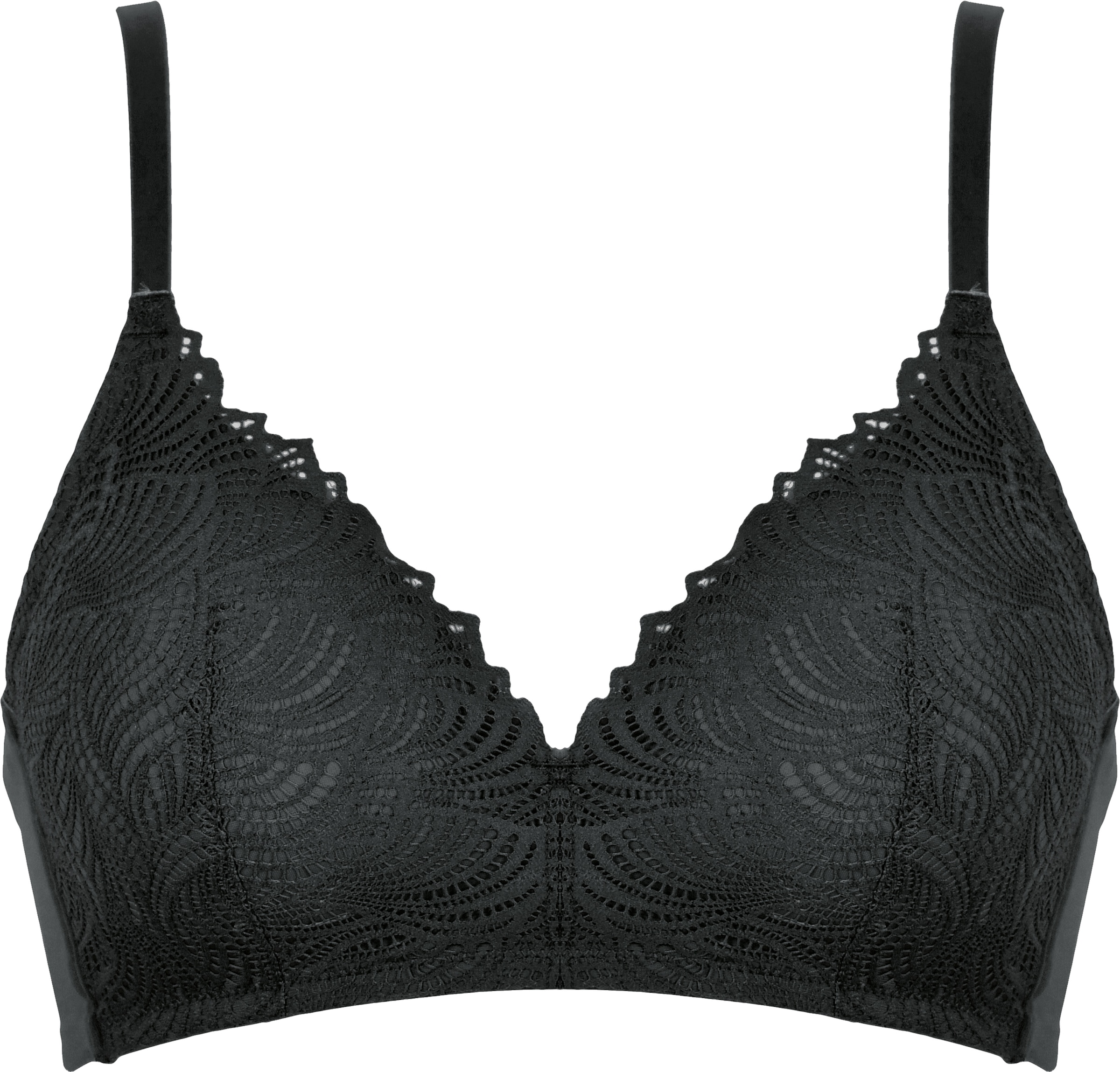 Naturana Soutien-gorge sans armatures »The Friday« 1 cuis mit Spitze, feminin, bequem, weich, ohne Bügel, verstellbare Träger