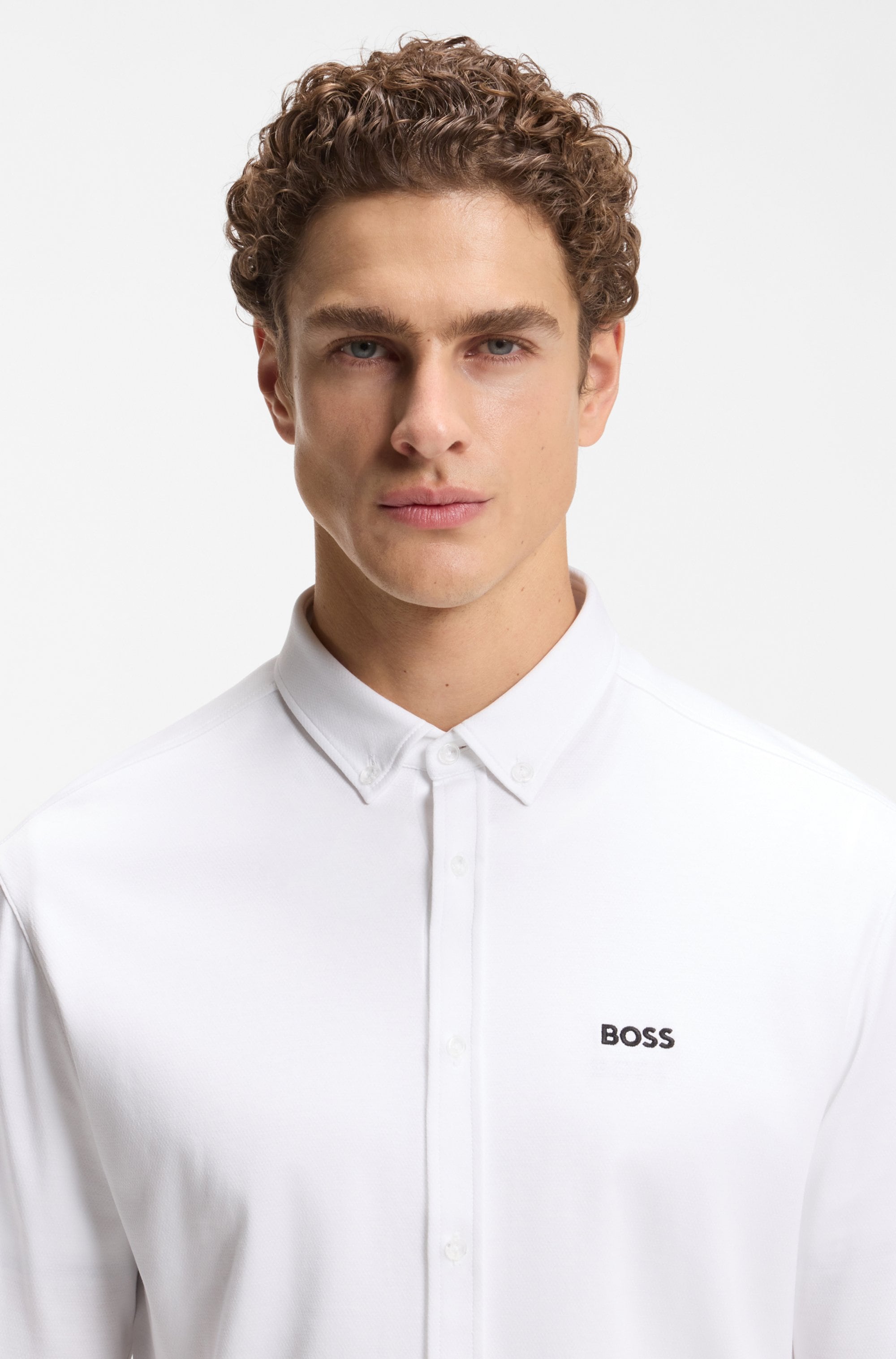 BOSS GREEN Chemise à manches longues »B MOTION L« avec impression logo