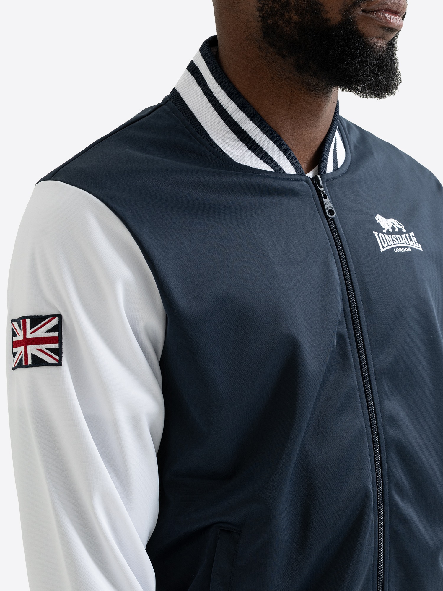 Lonsdale Trainingsjacke »ELTHAM« mit Reissverschluss, aus Polyester, normale Passform