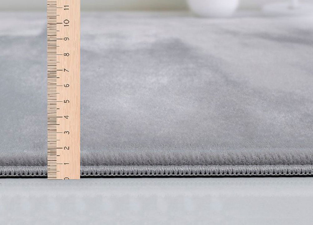 the carpet Tapis »Cosy« Rond 11 mm Höhe Wohnzimmer Teppich Fell-Optik waschbar elegant