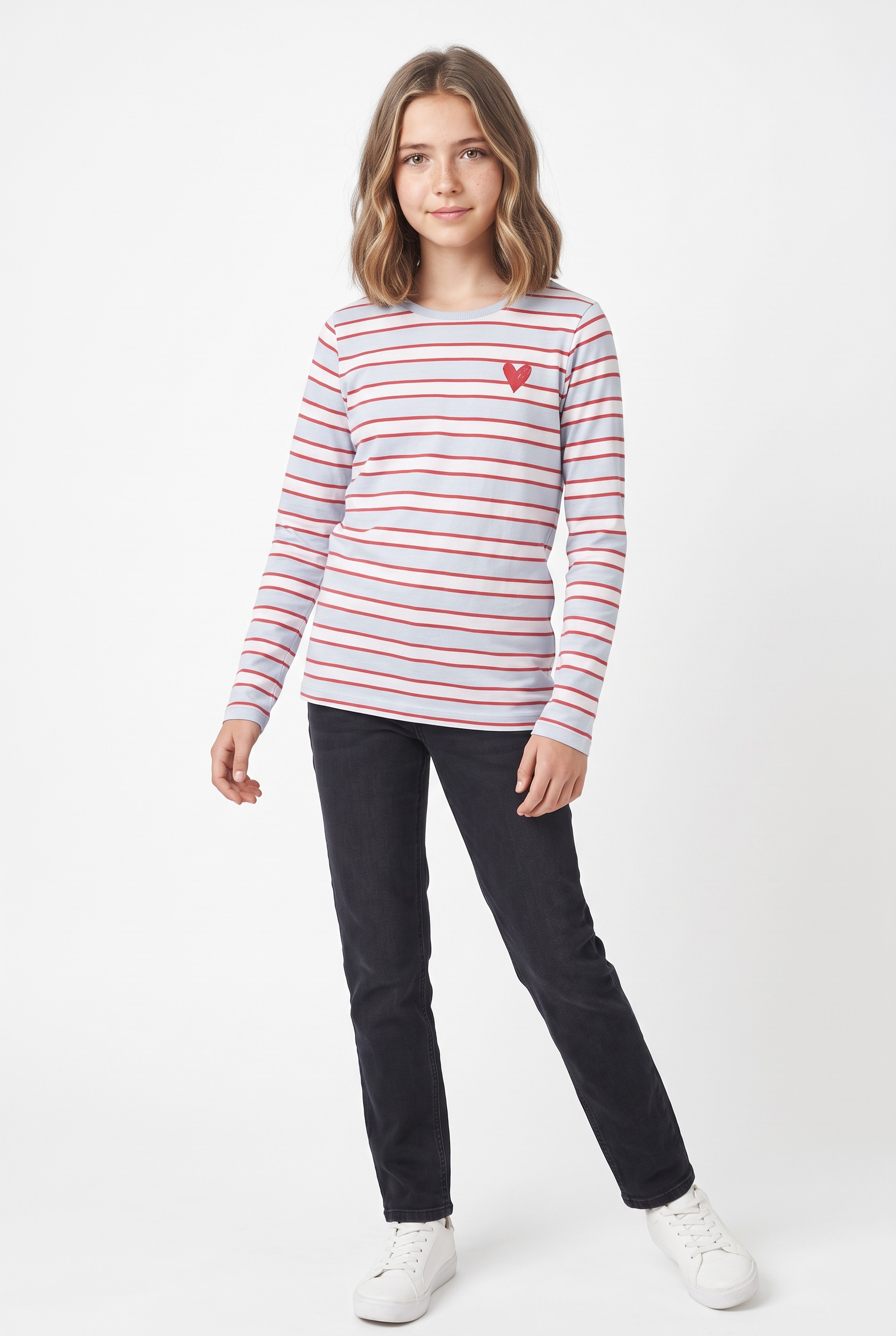 Name It T-shirt à manches longues »NKFNIANA 3P LS TOP« Paquet, 3 coton, coupe régulière