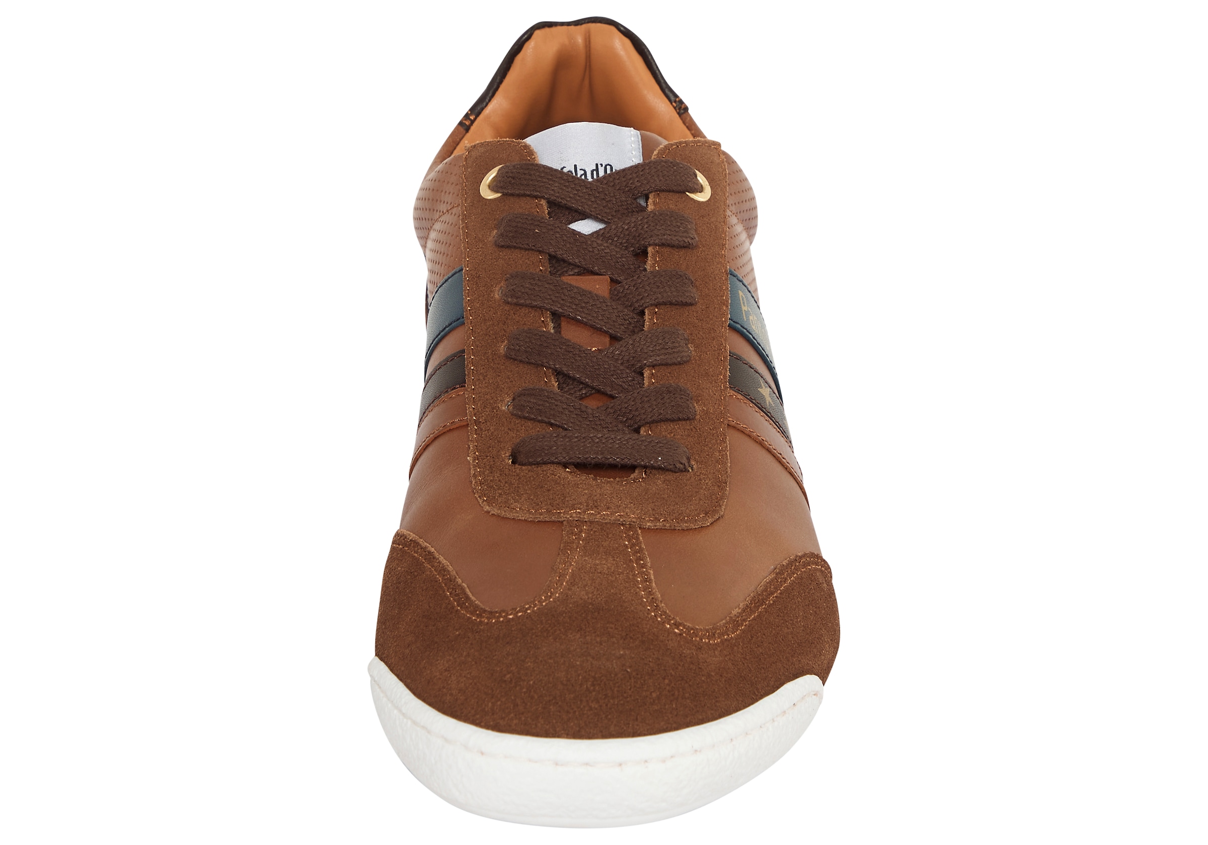 Pantofola d´Oro Sneakers »VASTO LOW«  Obermaterial aus Leder, Gummilaufsohle, mit Schnürung