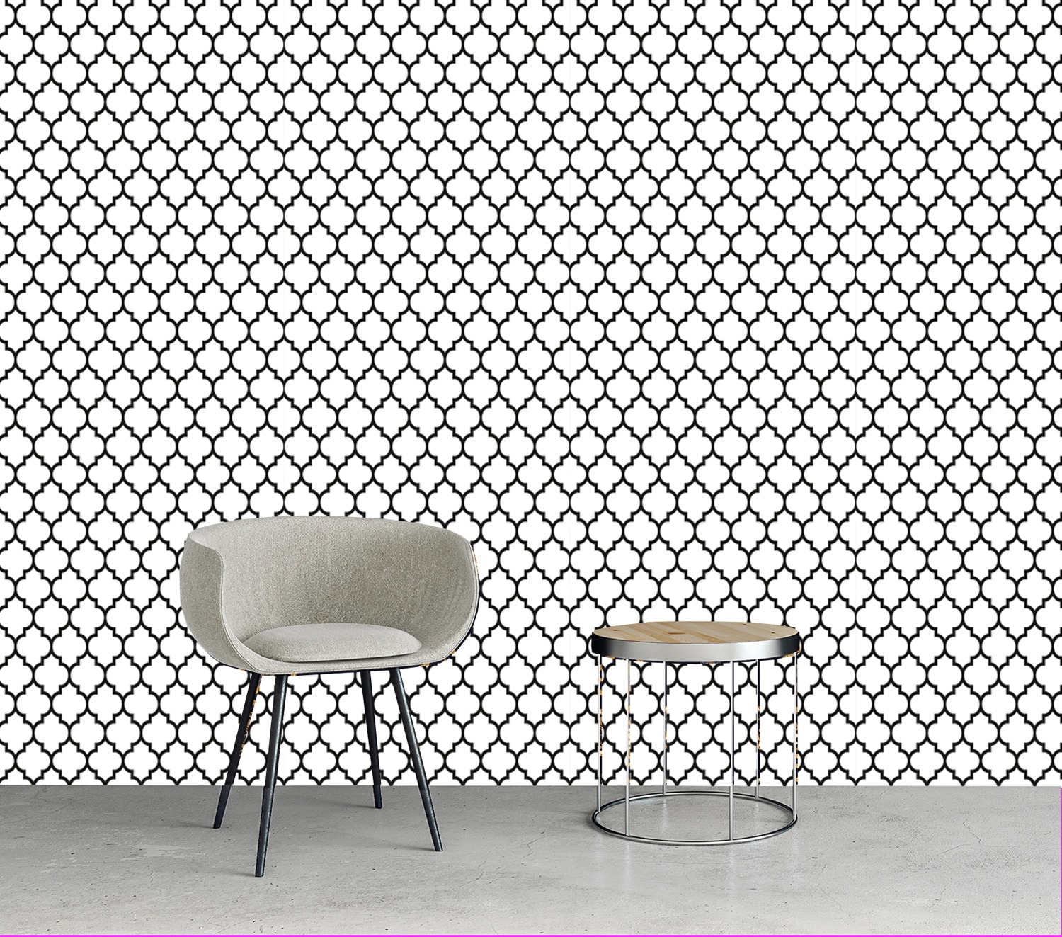 queence Vinyltapete »Plamp« 3D-Optik | Motiv | bedruckt | clean glatt 90x250cm, selbstklebend, kinderleichte Anbringung, , Sticker