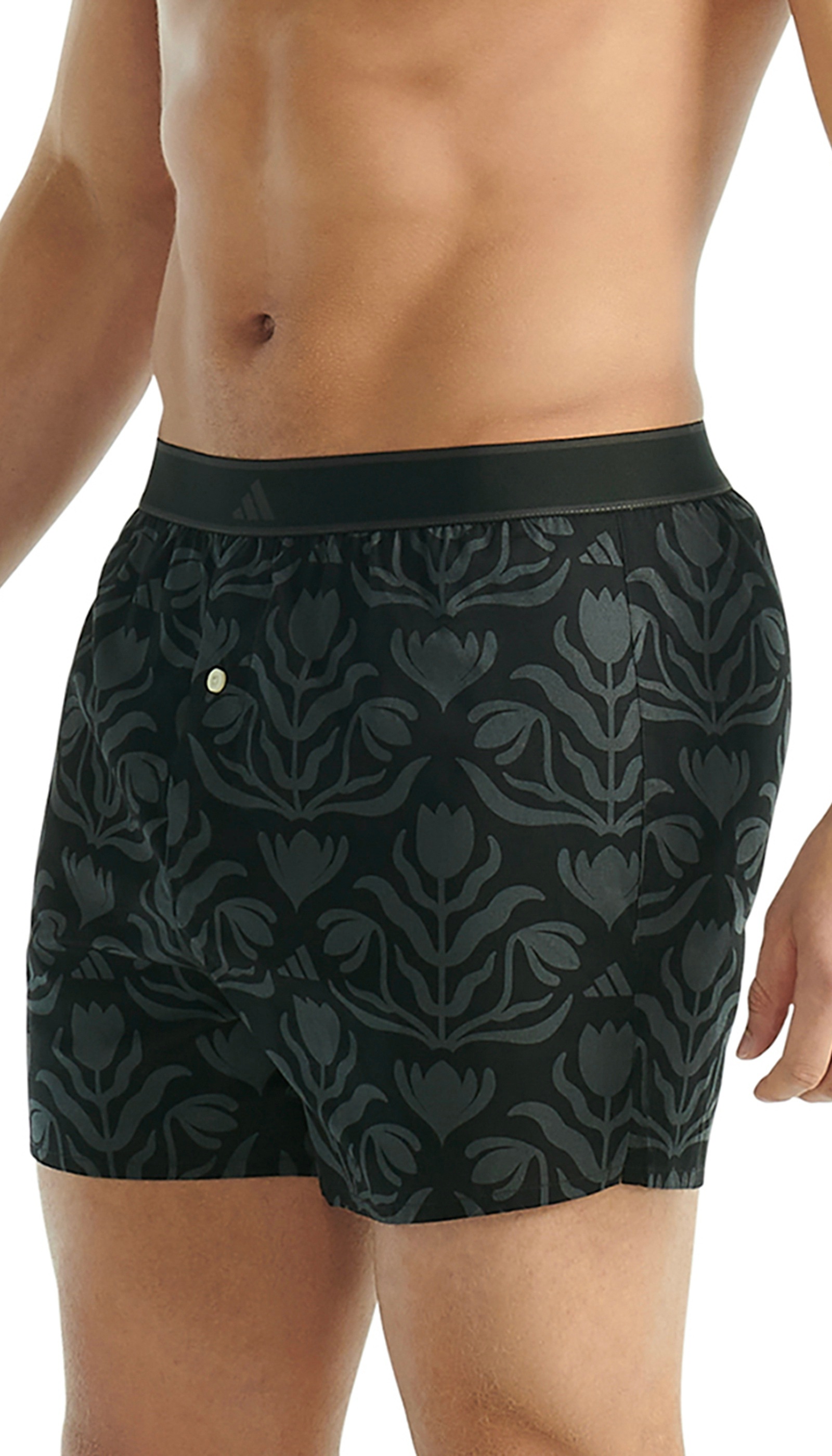 adidas Sportswear Boxershorts »Active Woven« 2er Pack,  lockere Passform, Knopfleiste, elastischer Bund, Webqualität