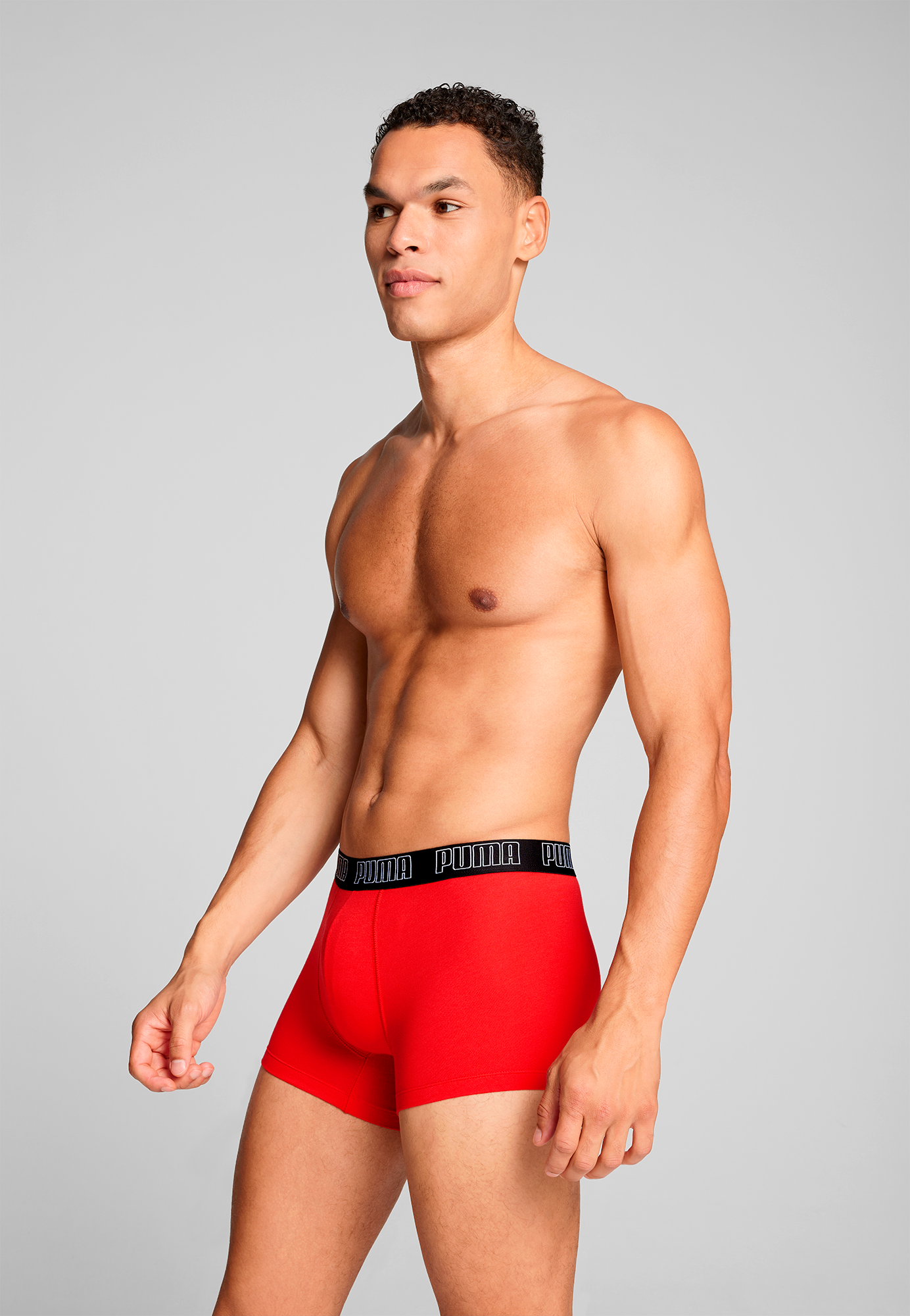PUMA Tronc »PUMA MEN EVERYDAY TRUNKS 2P« Packung, 2er Pack,  mit Logobund