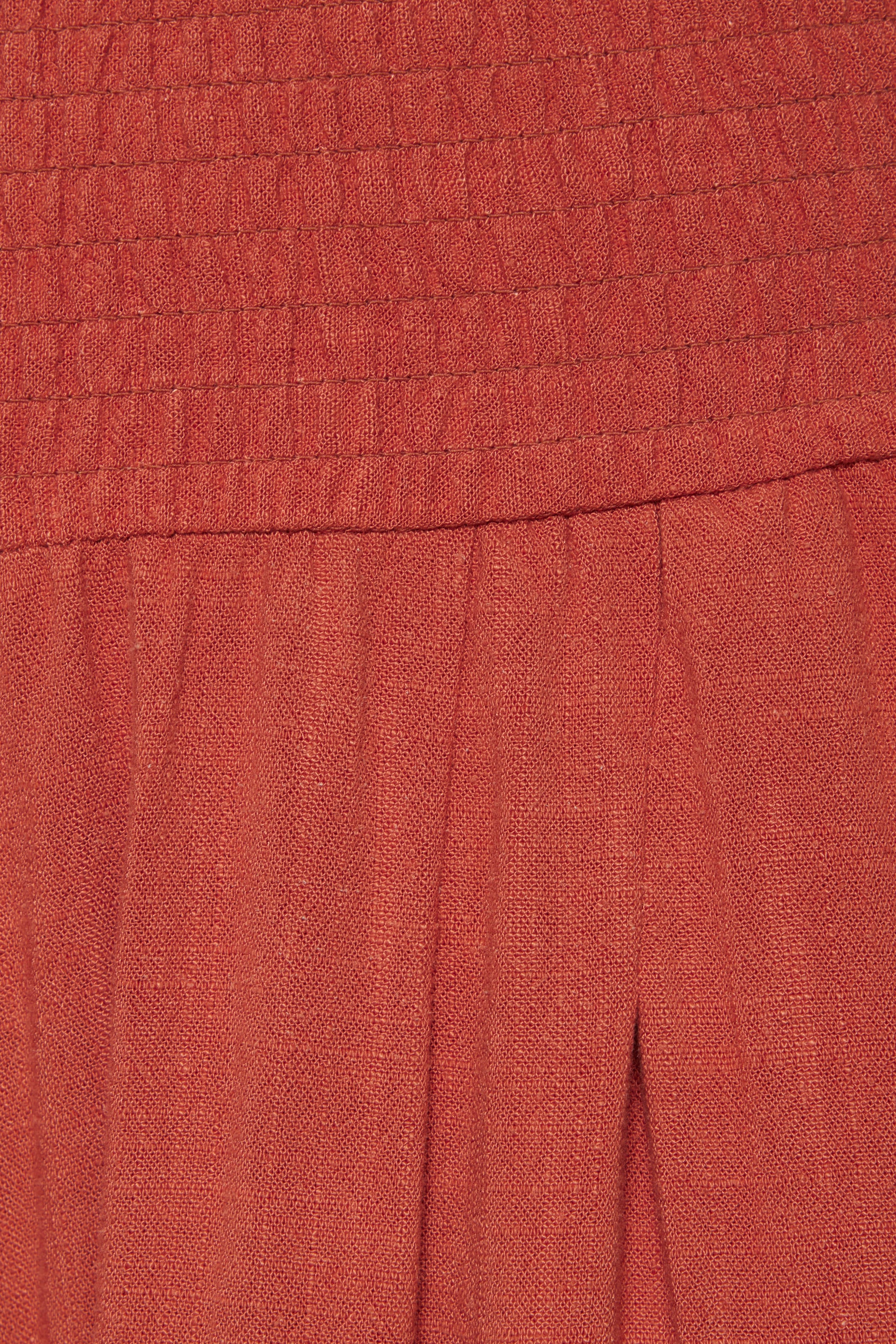 French Connection Pantalon en lin  mit gerafftem Bund, weite Palazzohose für den Sommer