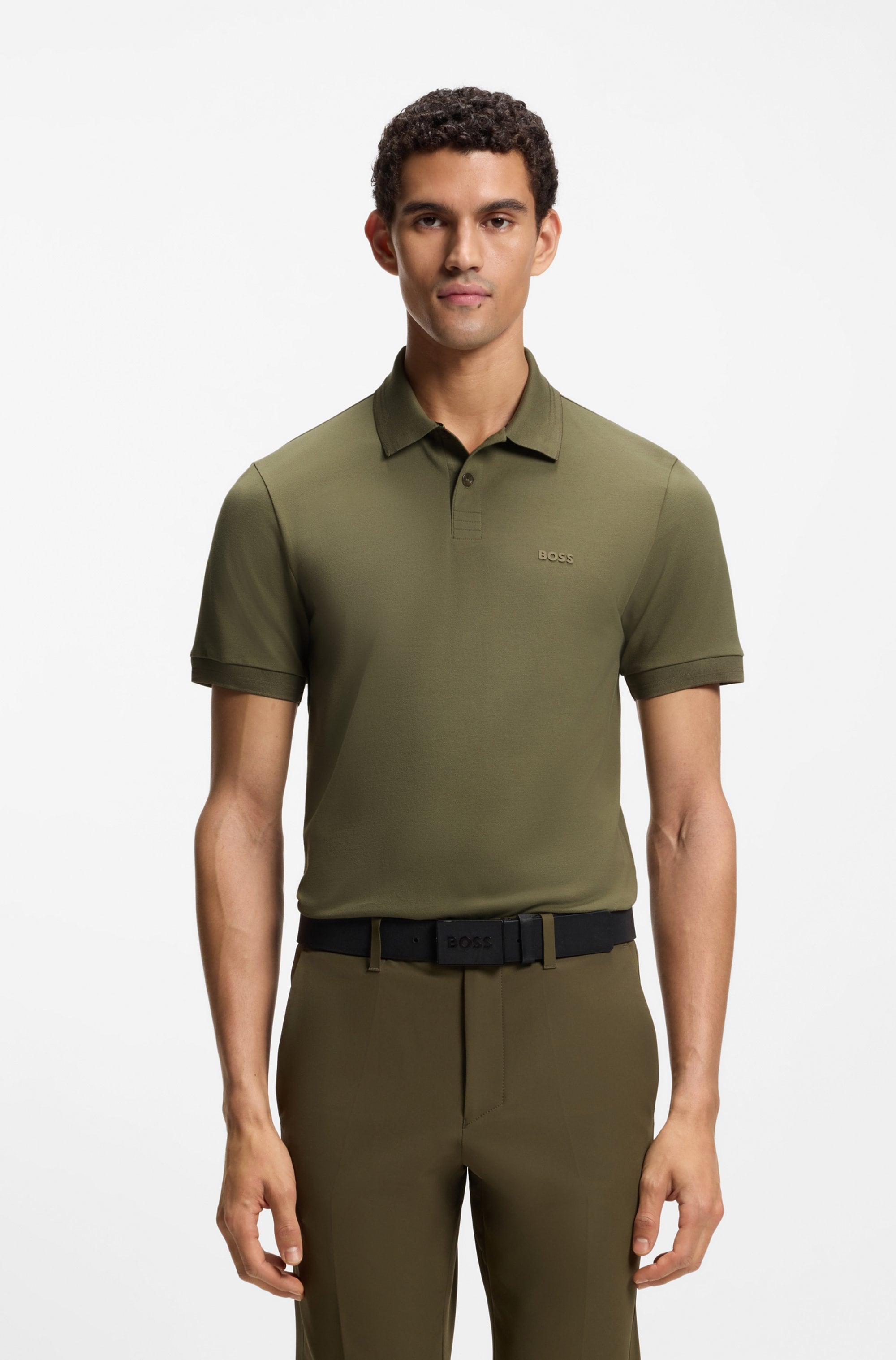 BOSS GREEN Polo »Paul« mit Polokragen