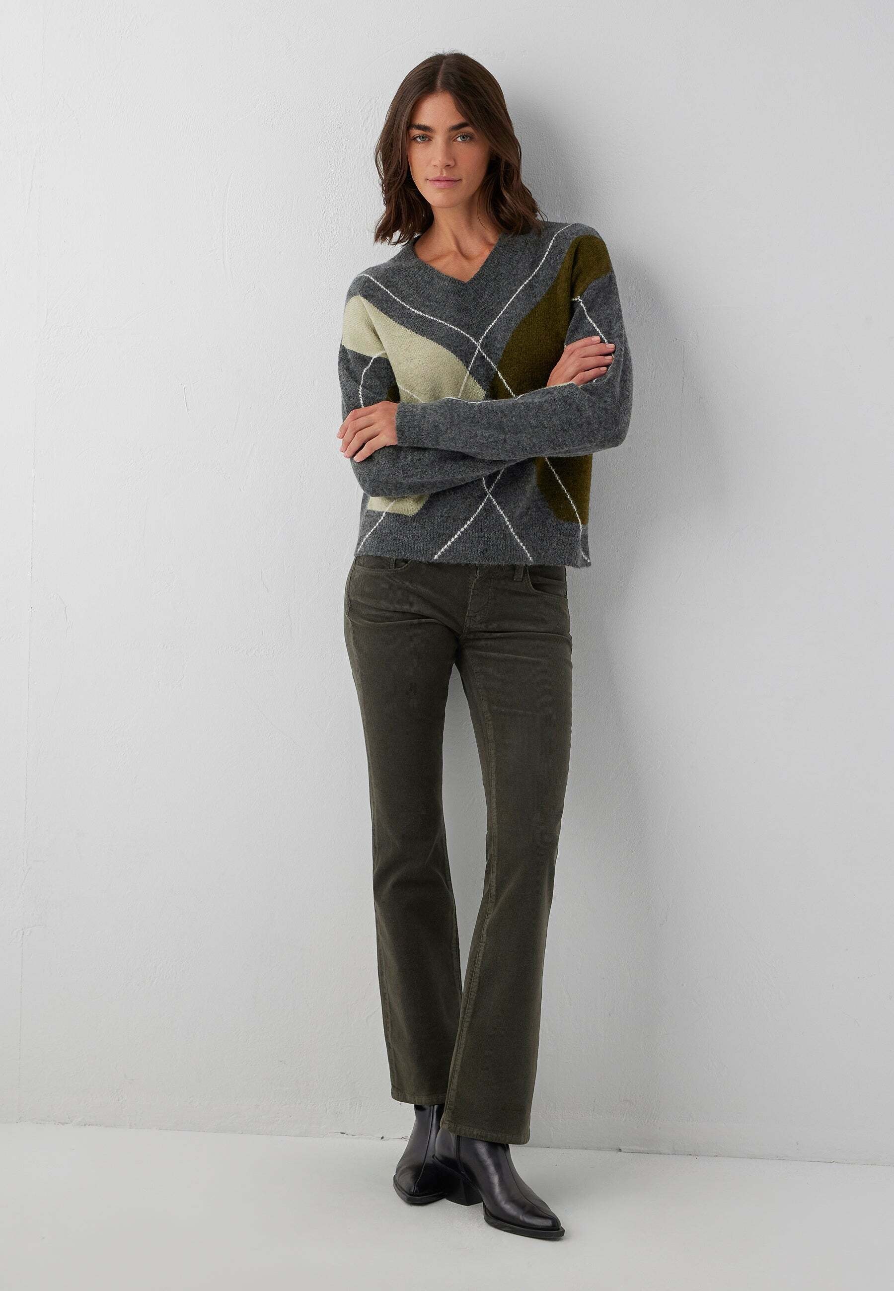 Mavi Pull en tricot »Mavi Pullover V-Neck«