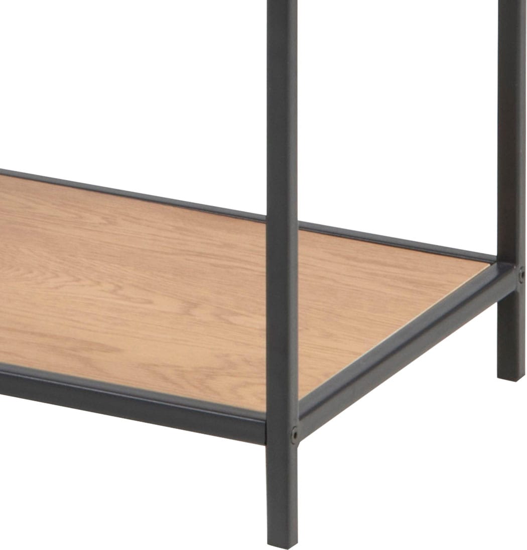 ACTONA GROUP Étagère à livres Structure métallique, 3 étagères et détails asymétriques, hauteur 114 cm