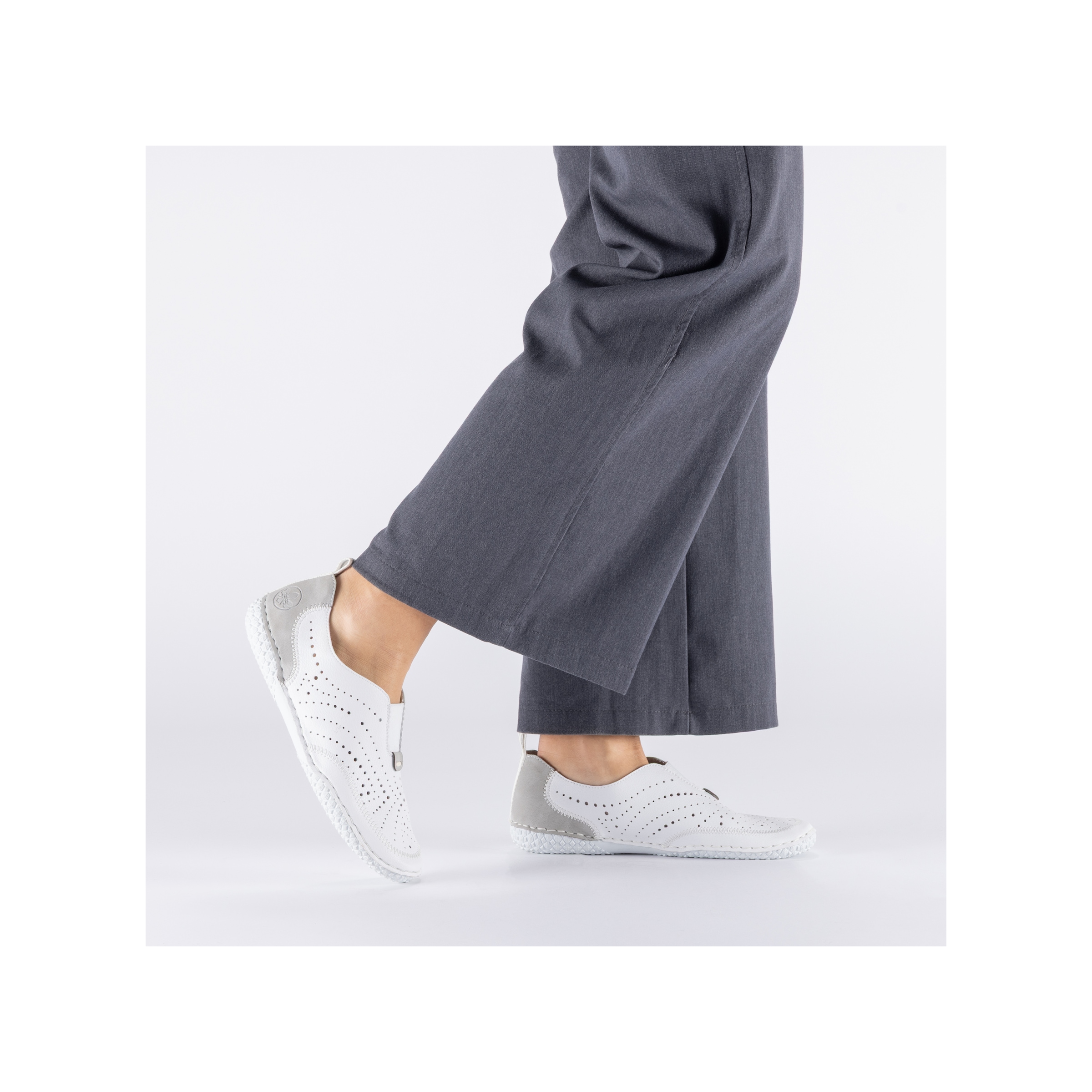 Rieker Slipper  Sneaker slip-on, chaussure à enfiler, chaussure basse avec élastique