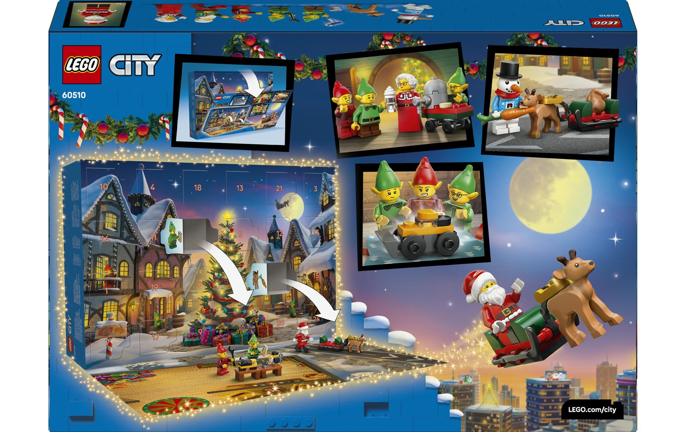 LEGO® Konstruktionsspielsteine »City Adventskalender 2026 60510«