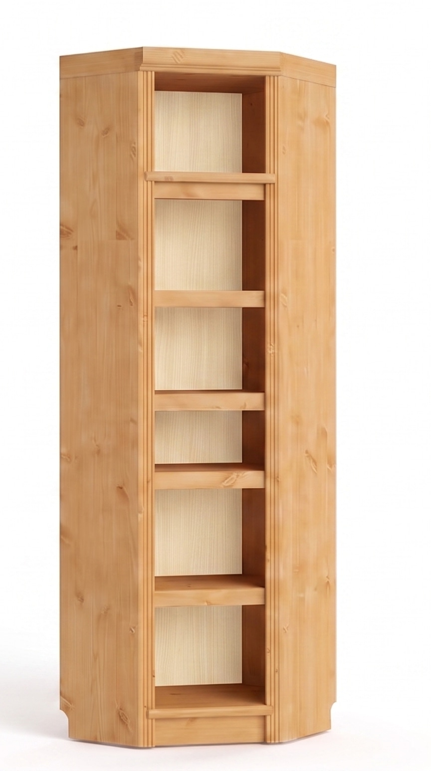 GOODproduct Étagère d'angle »Soeren Regal Höhe 220 cm, massive Kiefer, FSC®-zertifiziert« adapté aux étagères Soeren d’une profondeur de 29 cm