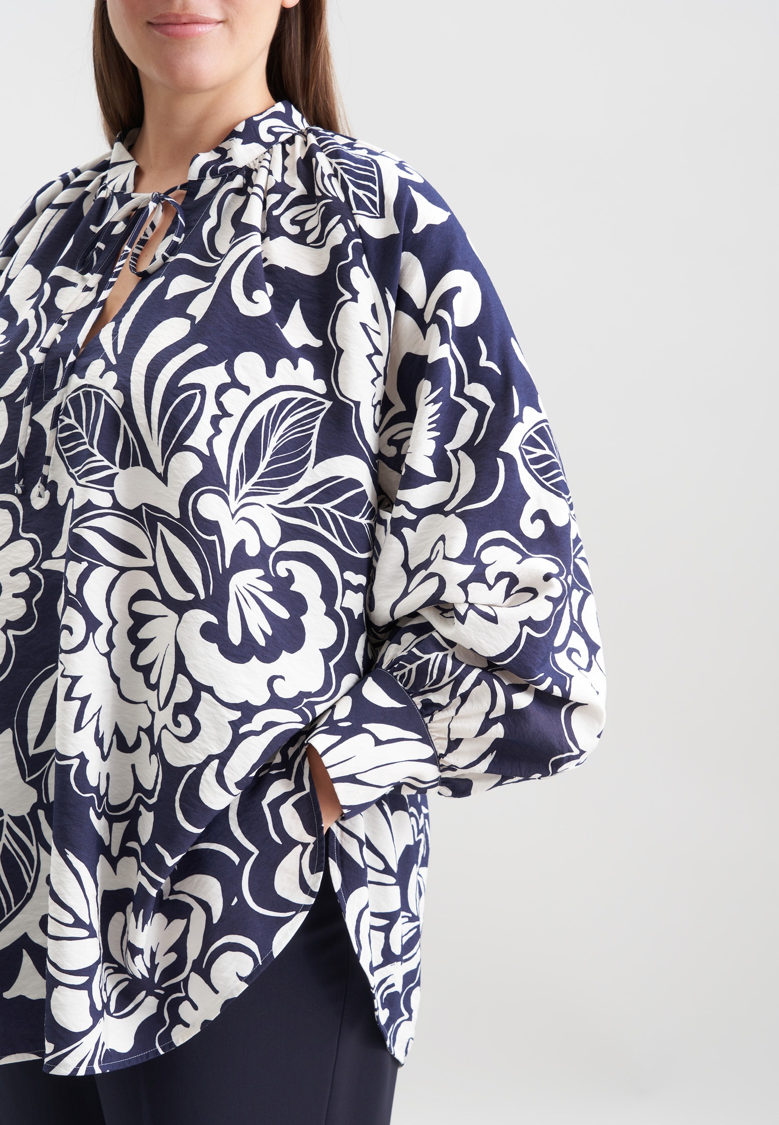 seidensticker Blouse à enfiler »Schwarze Rose« 1/1 Druck