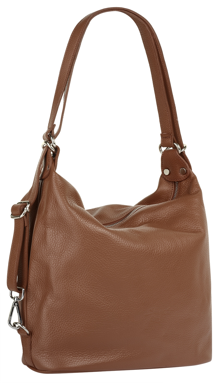 Samantha Look Shopper echt Leder, Made in Italy