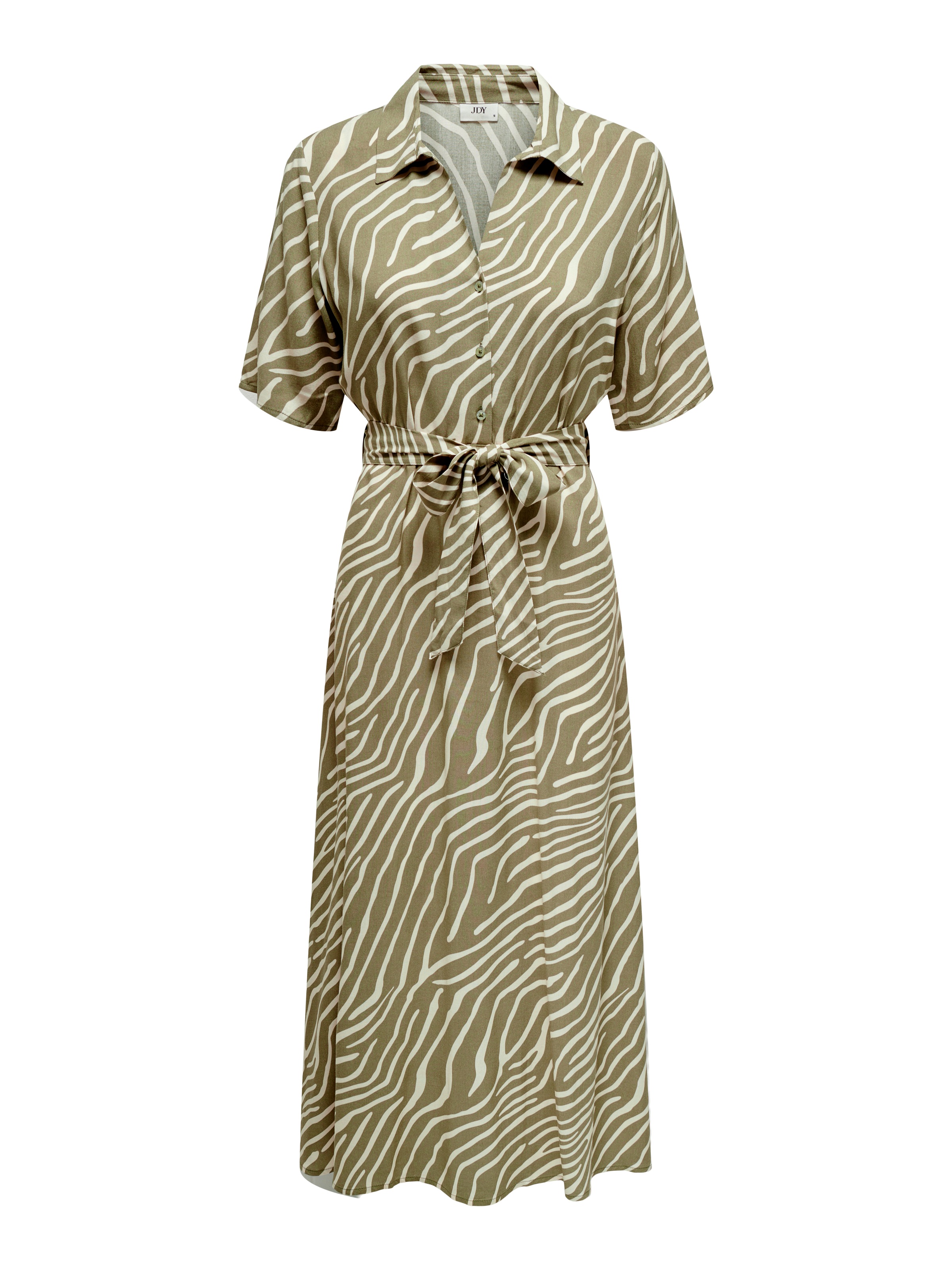 JDY Hemdblusenkleid »JDYSTARSEZEN LIFE 2/4 MIDIDRESS WVN NOOS« Sommerkleid