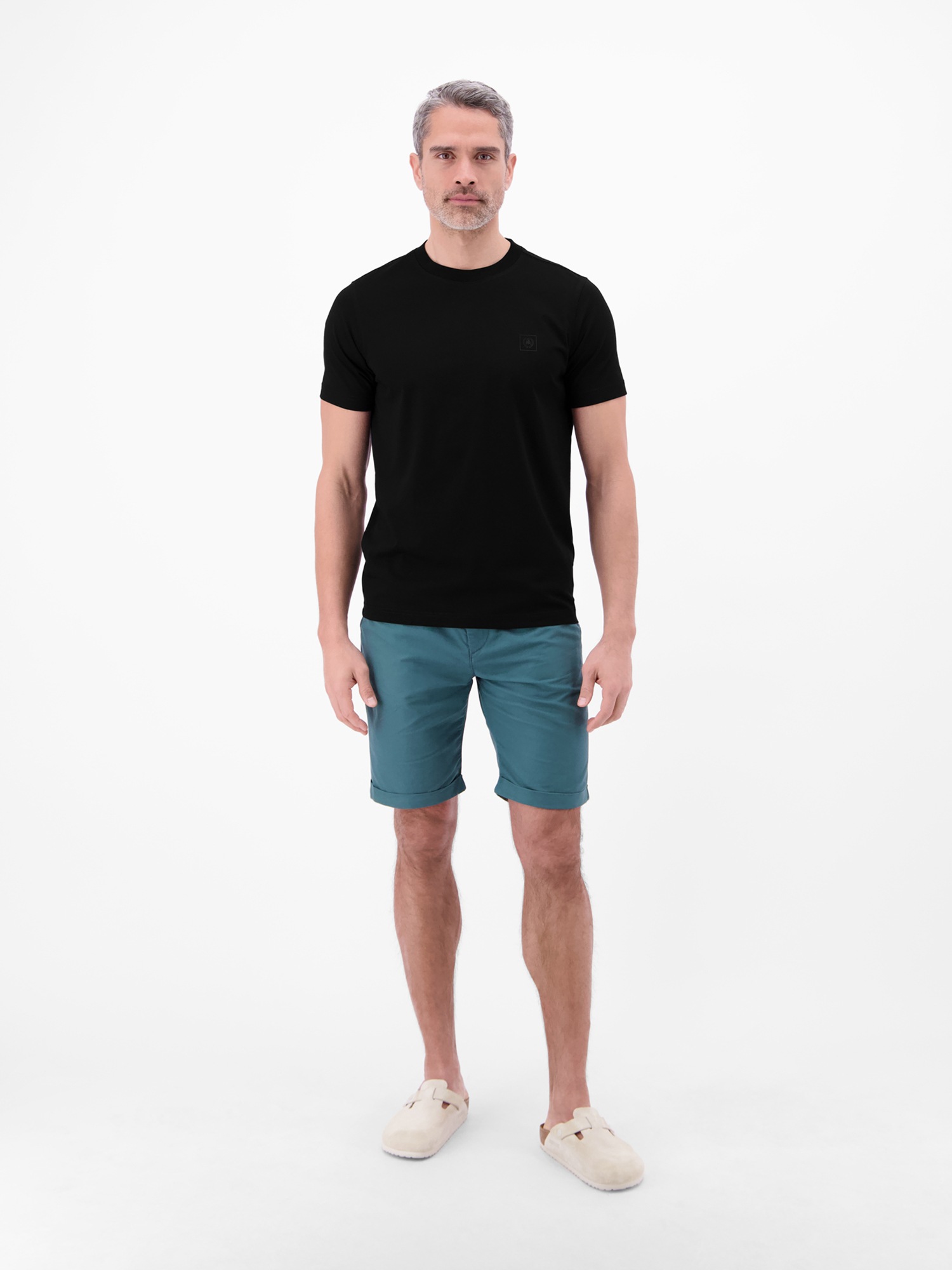 LERROS T-shirt »T-Shirt in Cool & Dry Qualität« régulation de l’humidité, grand confort, uni, manches courtes