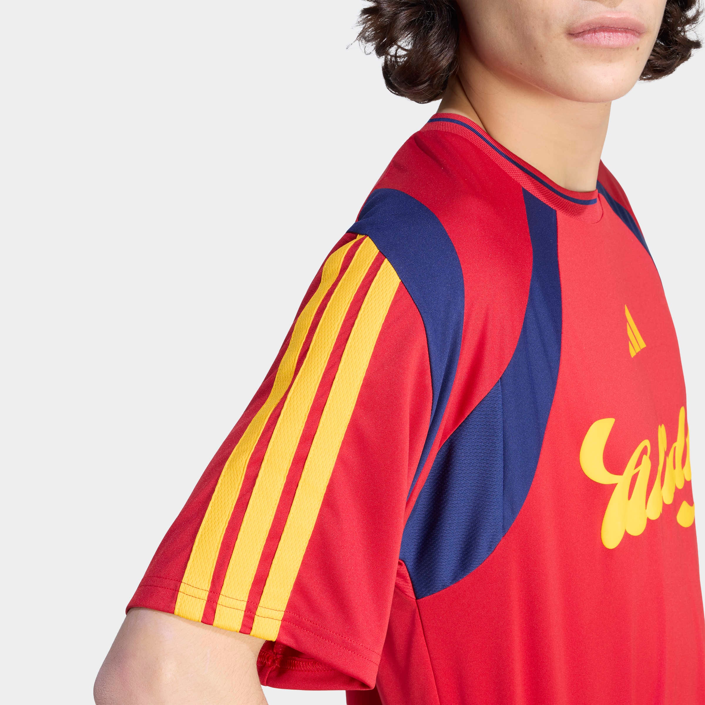 adidas Sportswear T-shirt »HOUSE OF TIRO NATIONS PACK TRIKOT« avec fermeture éclair, coupe normale, ourlet droit