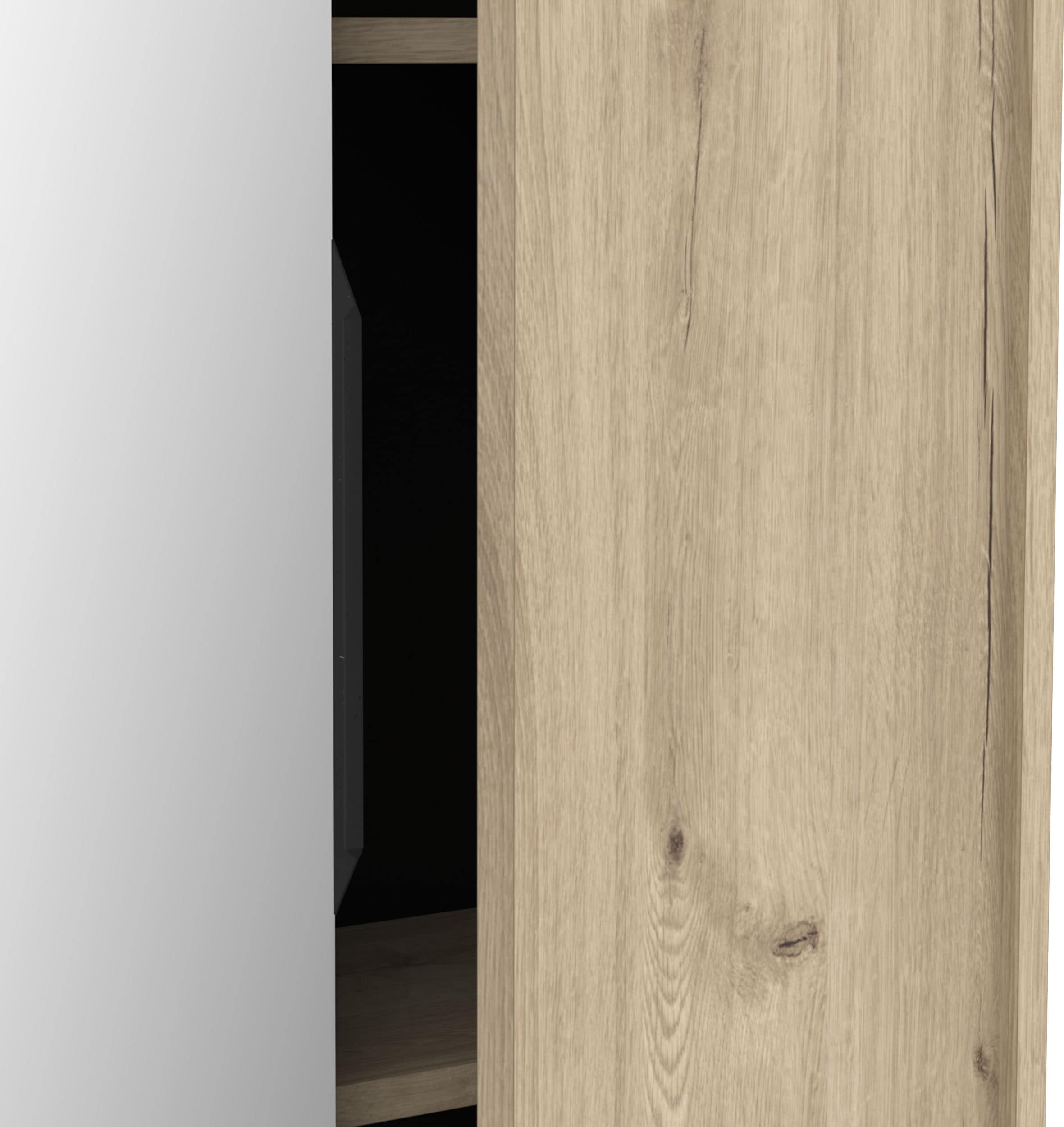 Demeyere GROUP Armoire à chaussures »Ebony« Armoire à chaussures avec miroir