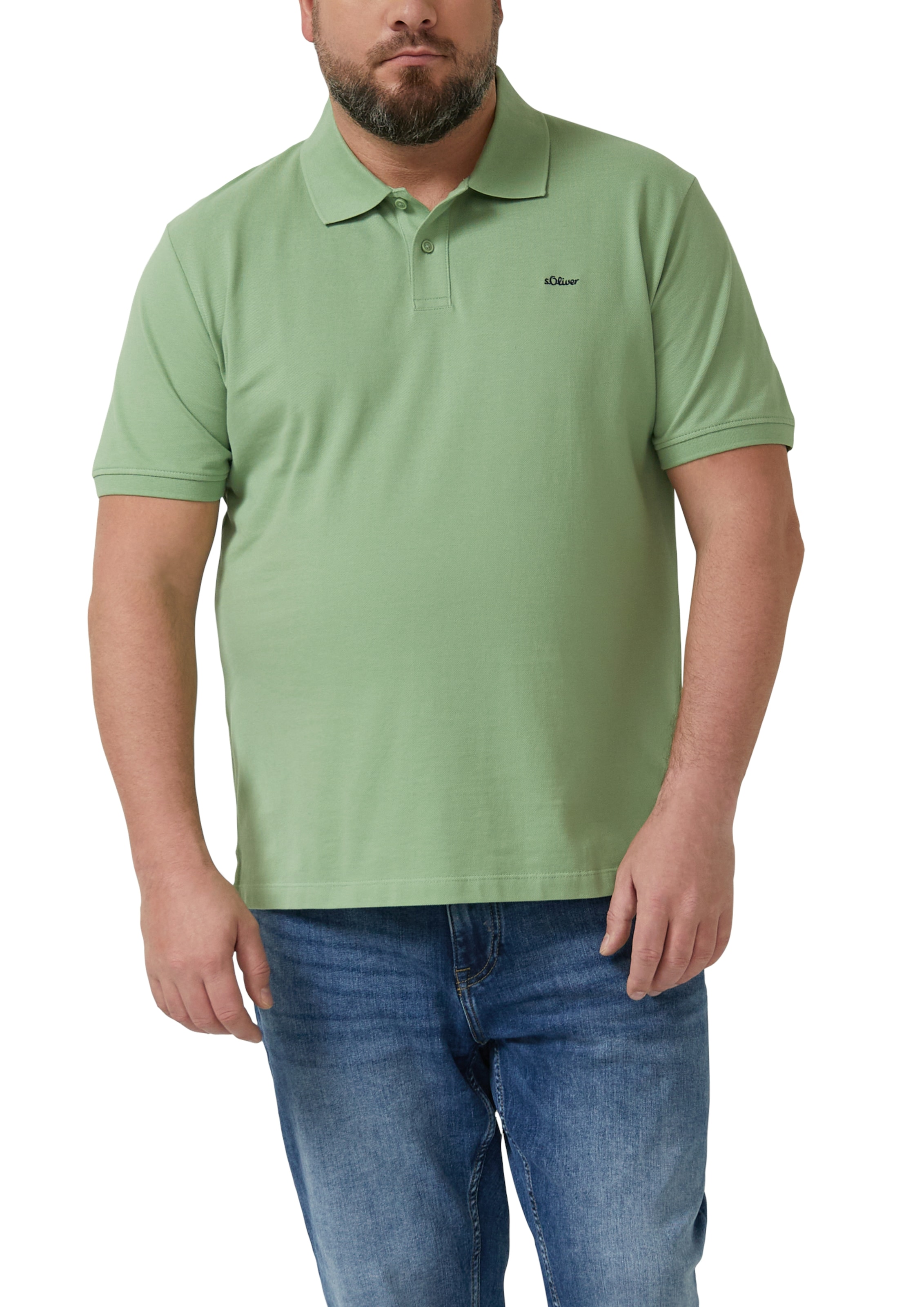 s.Oliver Men Big Sizes Poloshirt Big Sizes / Grosse Grössen