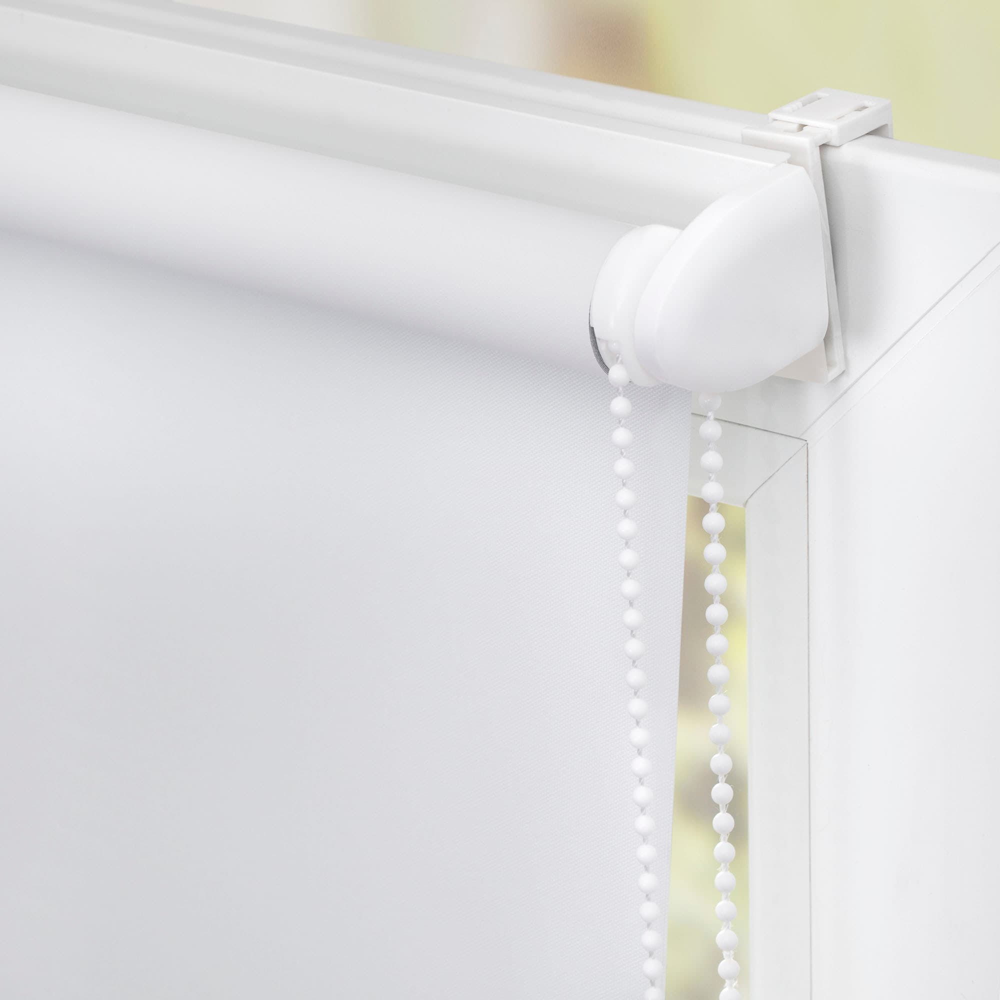 LICHTBLICK ORIGINAL Store à tirage latéral »Klemmfix Motiv Bretter Shabby« Lichtschutz ohne Bohren freihängend bedruckt