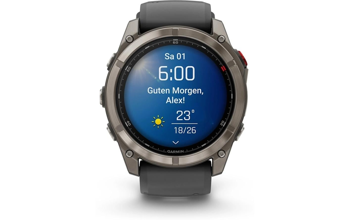 Garmin Fitnessuhr »fēnix 8 Pro – AMOLED« (3,56 cm / 1,4 ″)