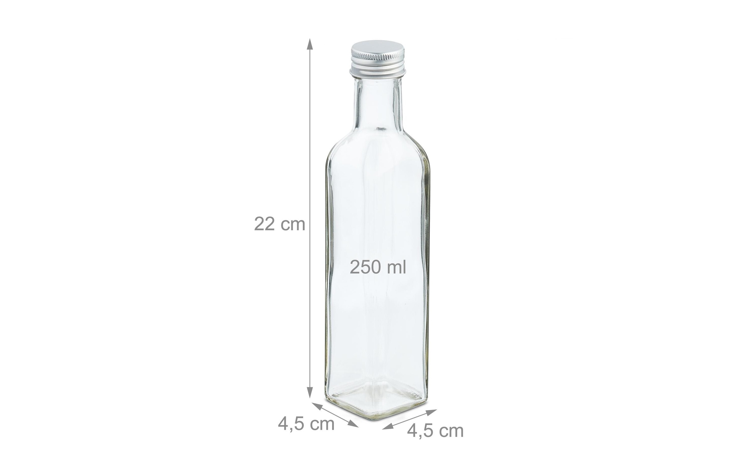 relaxdays Pot de conservation »250 ml 8 Stück« 8 cuis tlg.