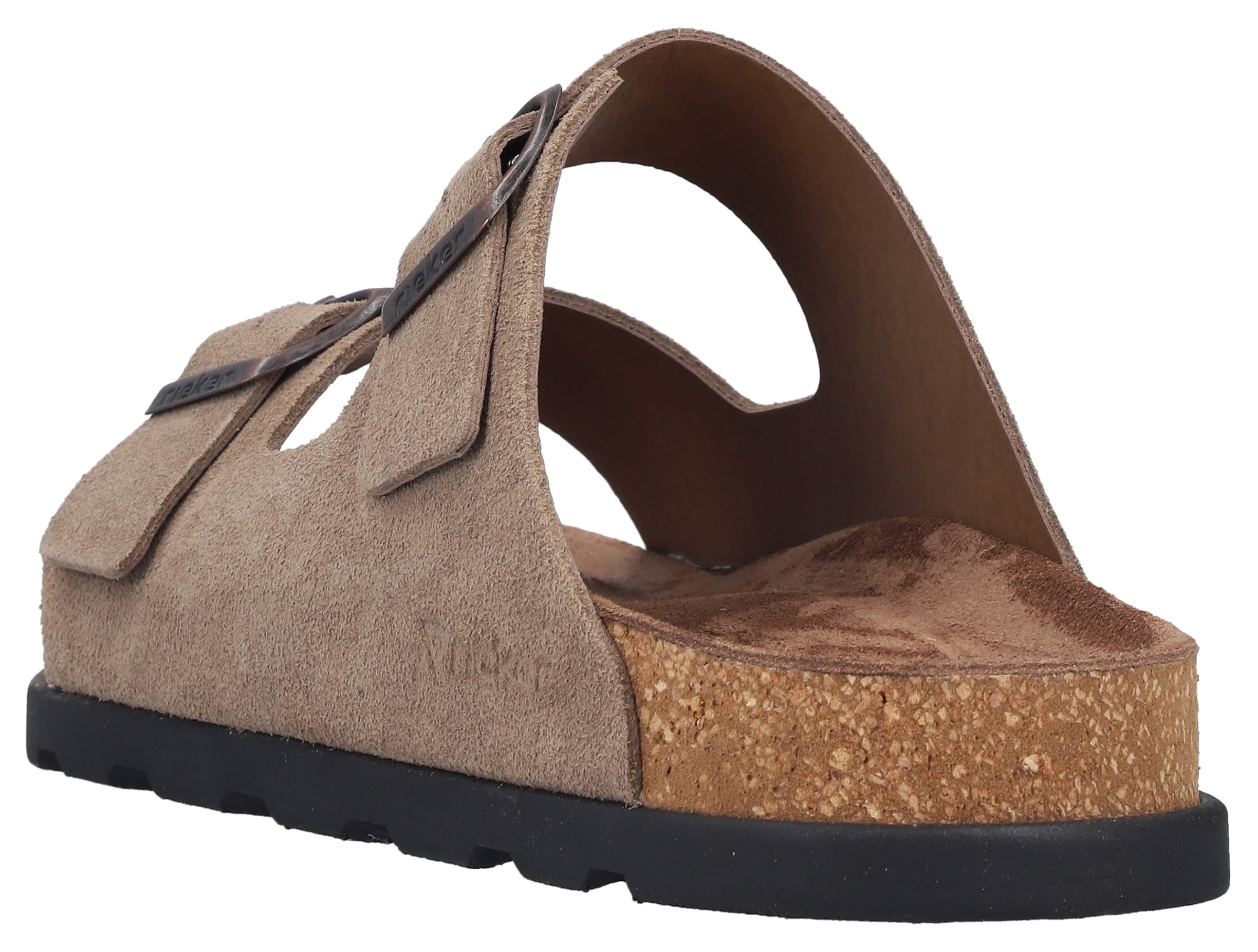 Rieker Pantolette  Sommerschuh, Strandschuh, Hausschuh mit bequemem Fussbett