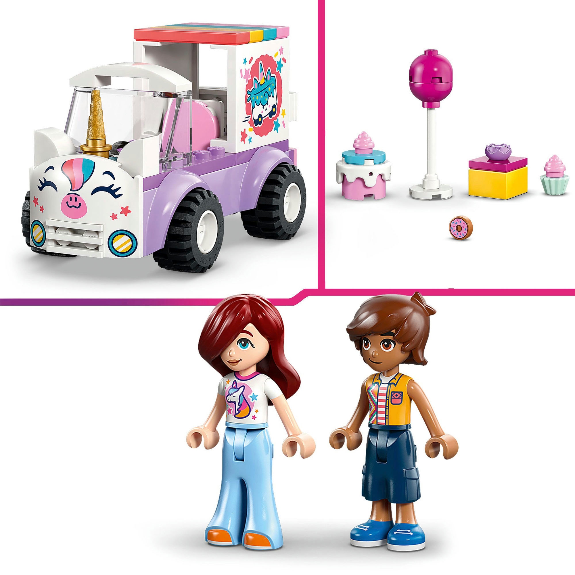 LEGO® Pions de construction »Einhorn-Kuchenlieferwagen (42675), LEGO Friends« Made in Europe