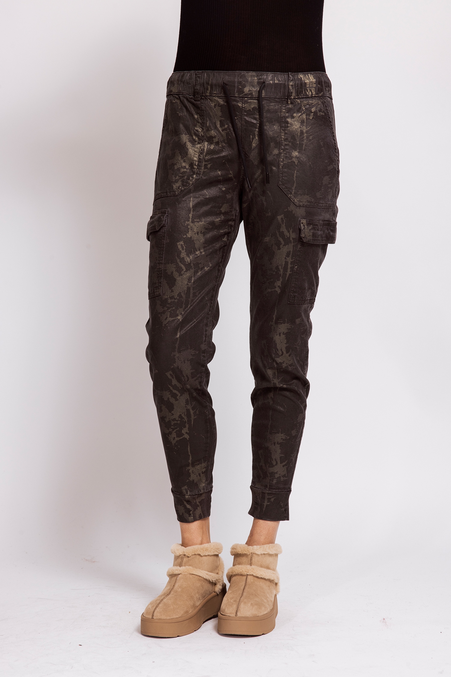 Zhrill 1100000002199 »ZHDAISEY«  coupe slim fit, pour un look décontracté, avec ceinture élastique et cordon de serrage