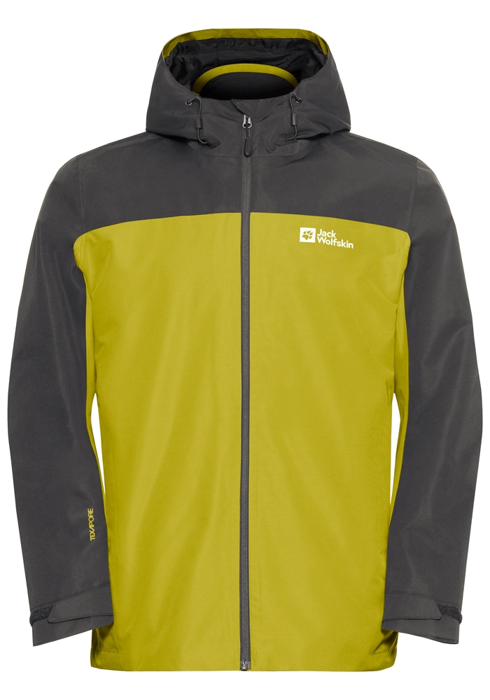 Jack Wolfskin »TAUBENBERG 3IN1 JKT M« mit Kapuze 3in1, wasserdicht, winddicht, Übergangsjacke