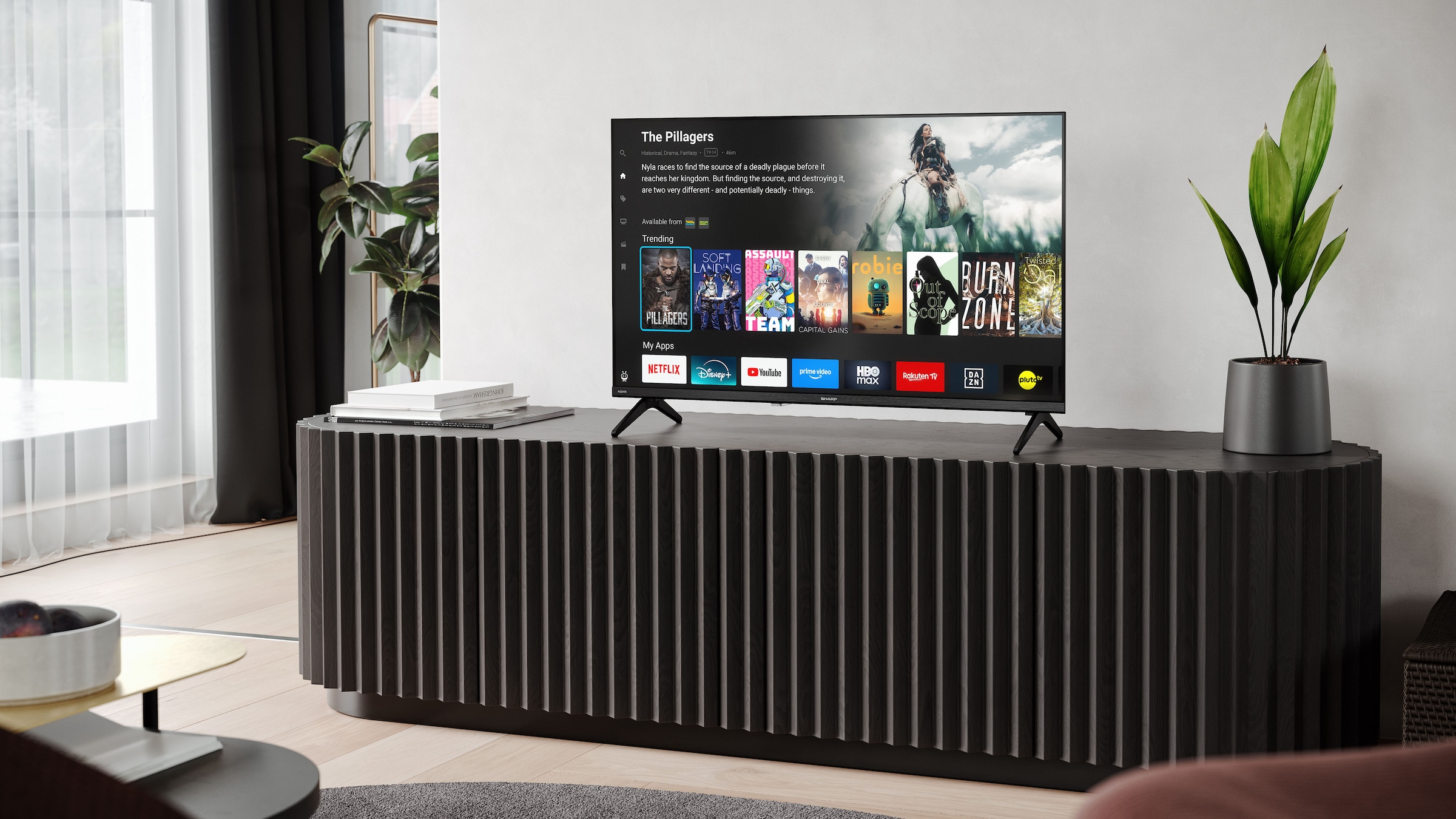 Sharp Téléviseur QLED »1T-C32HE3x« 80 cm/32 ″