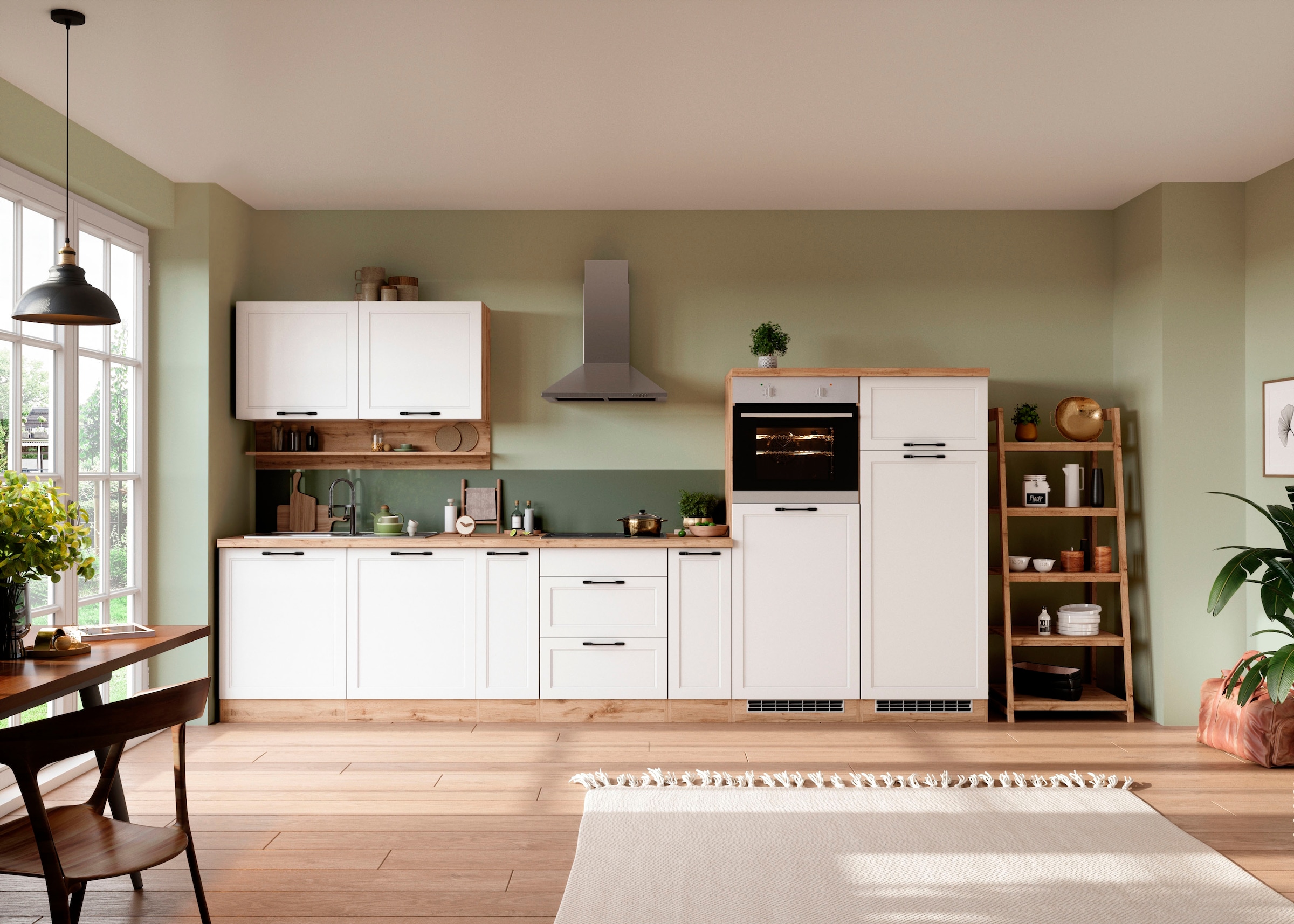 KOCHSTATION Armoire d'encastrement pour table de cuisson »KS-Lana« largeur 60 cm