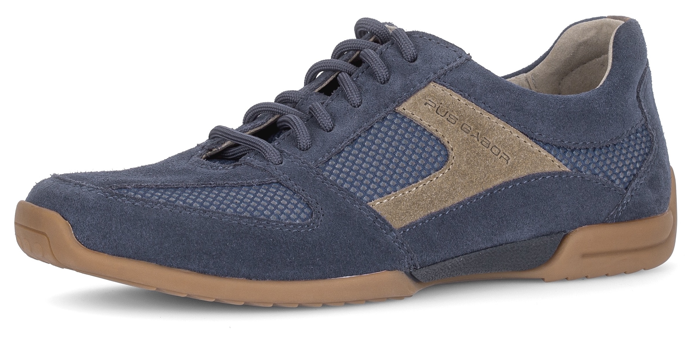 Pius Gabor Sneakers  chaussure de loisirs, chaussure basse, chaussure à lacets avec empiècement contrastant, largeur G