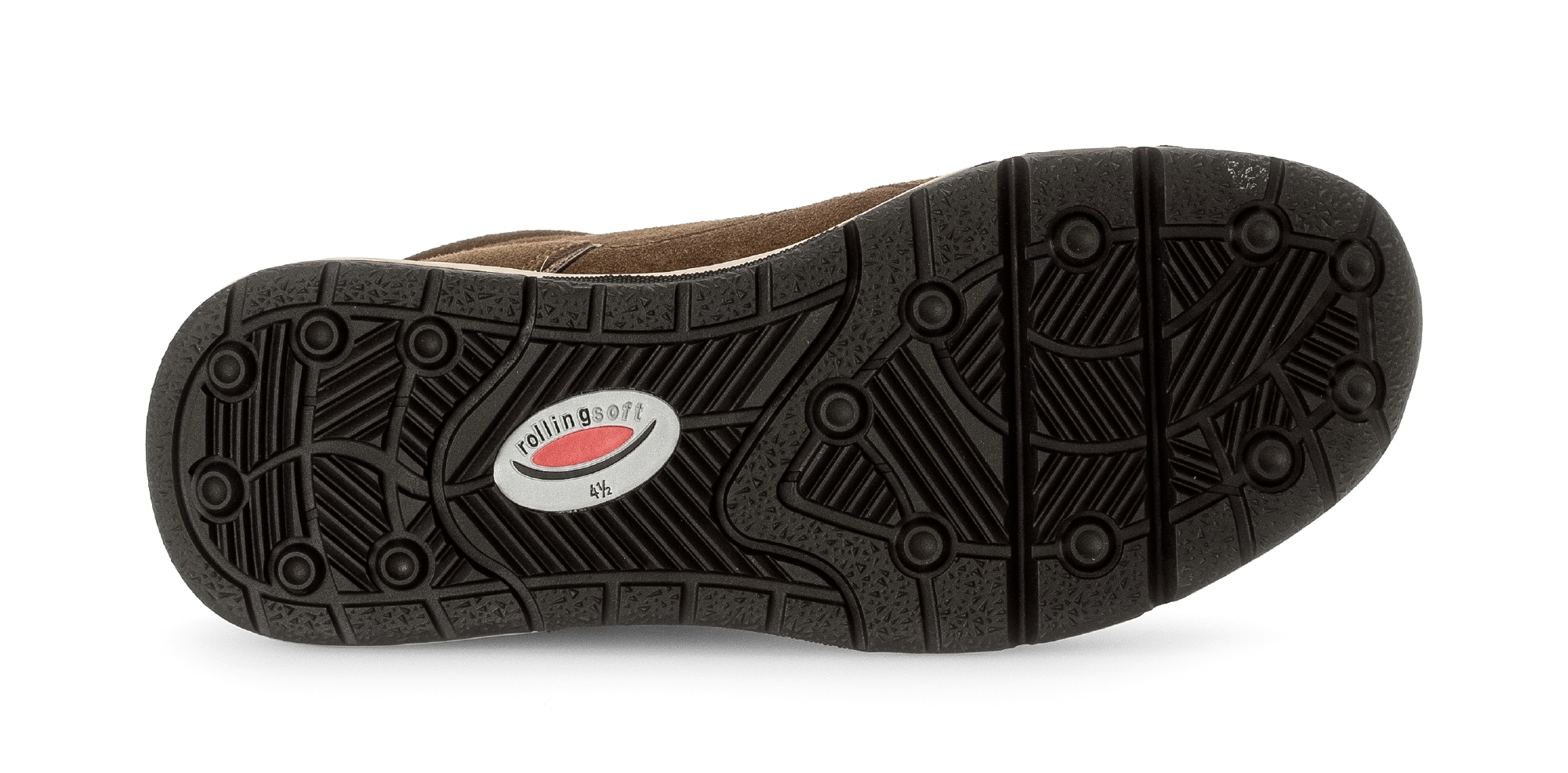 rollingsoft Baskets compensées  chaussure de loisirs, chaussure à lacets, boots à lacets avec semelle intérieure amovible