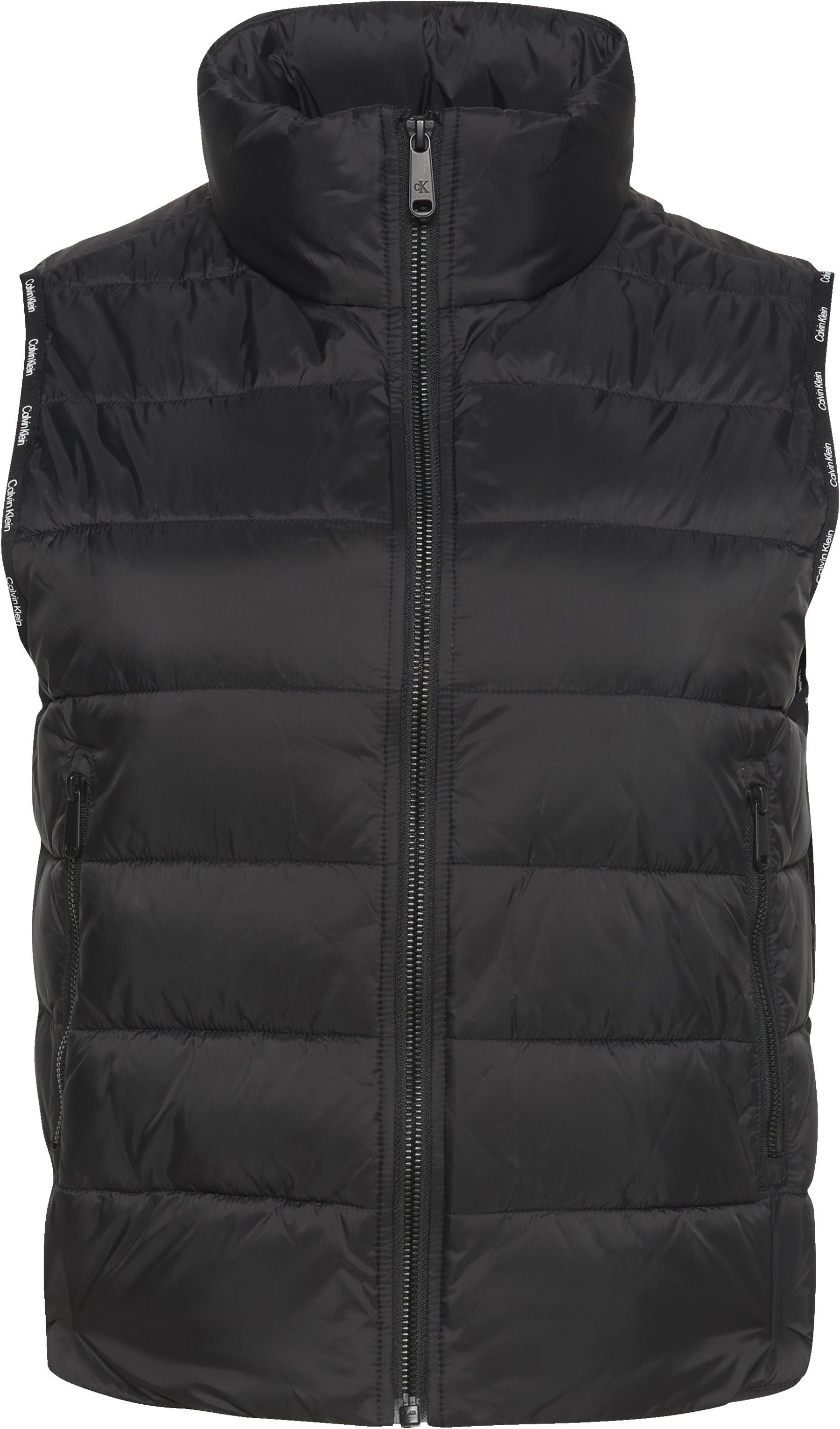 Calvin Klein Jeans Gilet matelassé Stehkragen, kurze Form, leicht wattiert