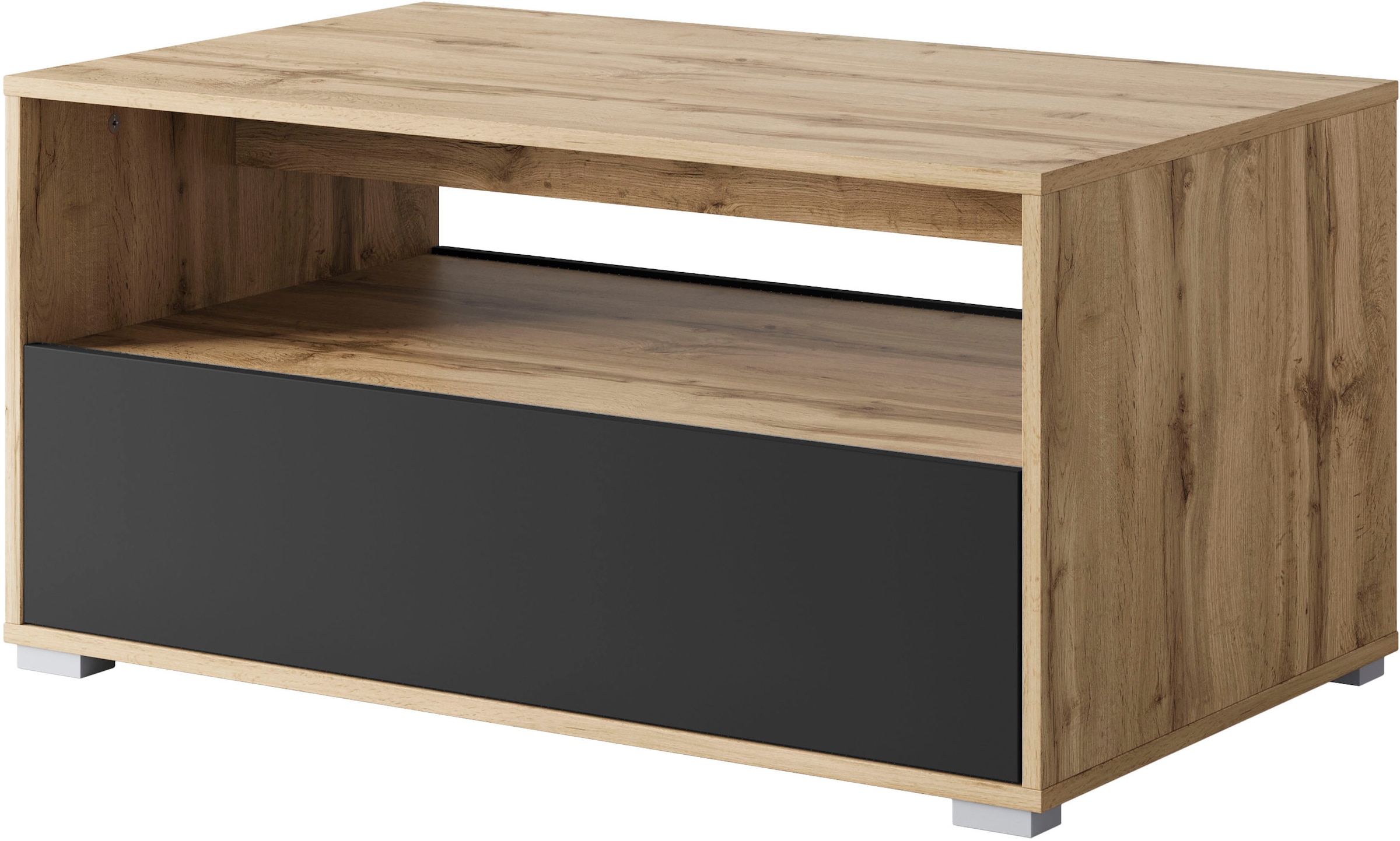 Home affaire Couchtisch »Kenia« 1 Stk. tlg. Rechteckiger Kaffeetisch, 90x55 cm, mit offenem und geschlossenem Fach