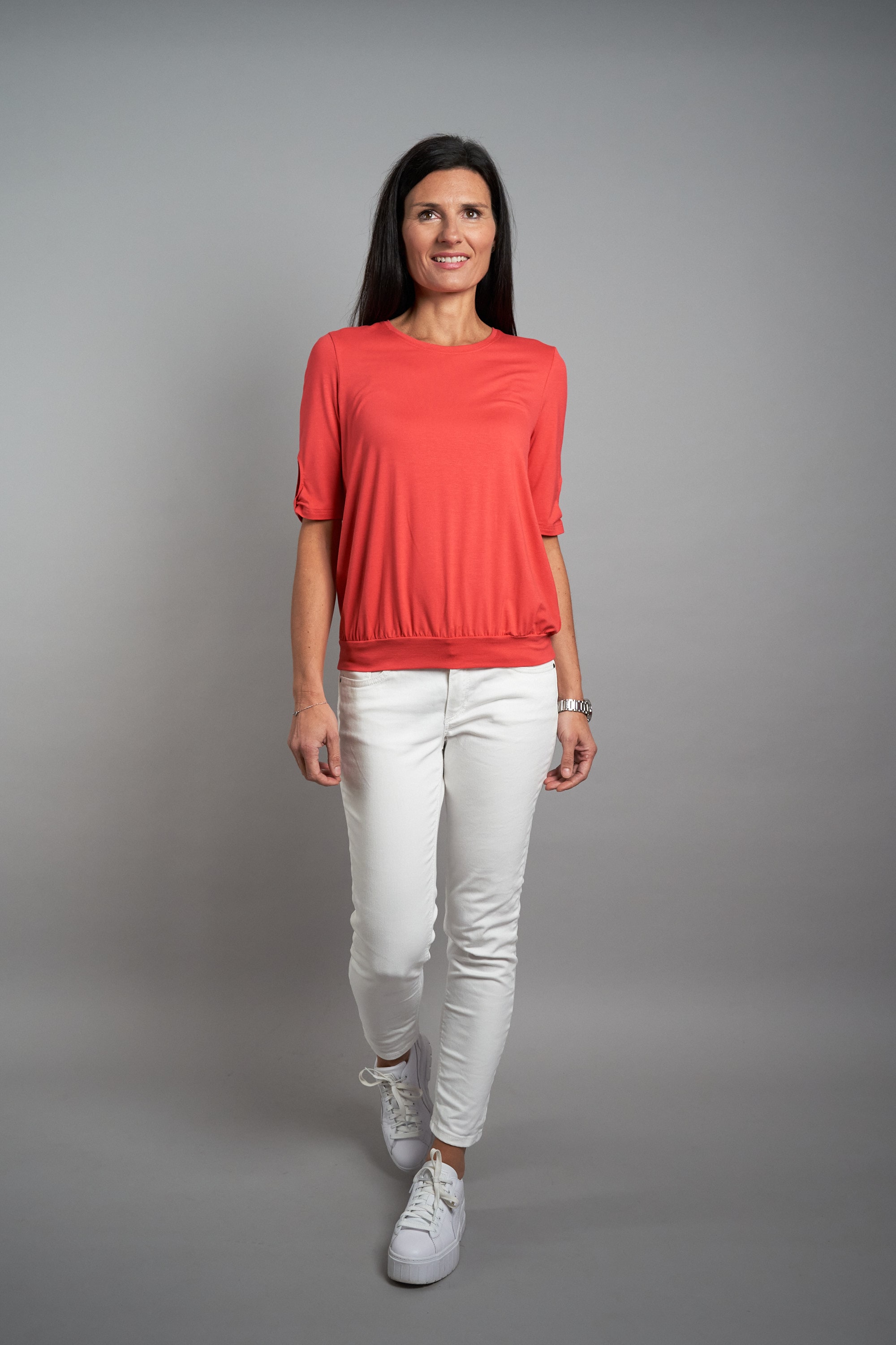 Seidel Moden Rundhalsshirt mit Cut-Out Details, MADE IN GERMANY