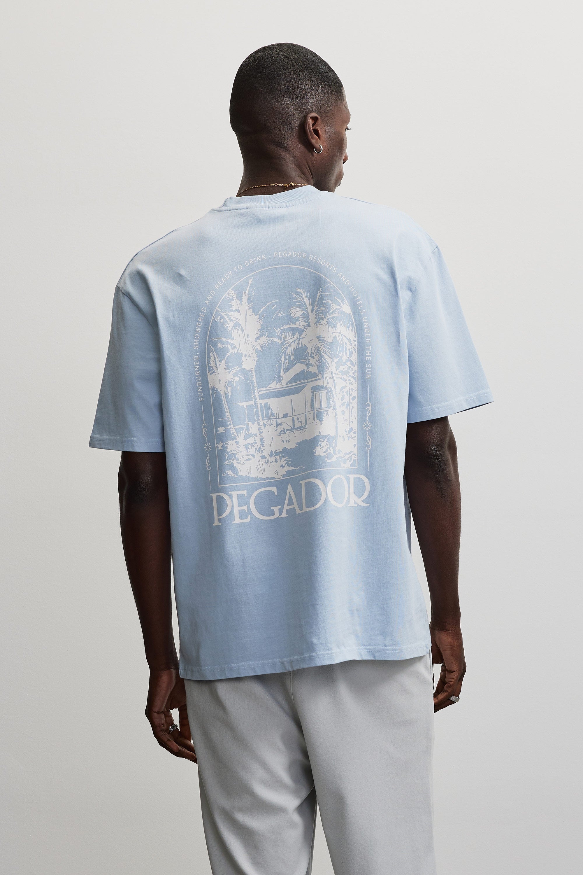 PEGADOR Shirt à col rond »TRAVNIK OVERSIZED TEE«