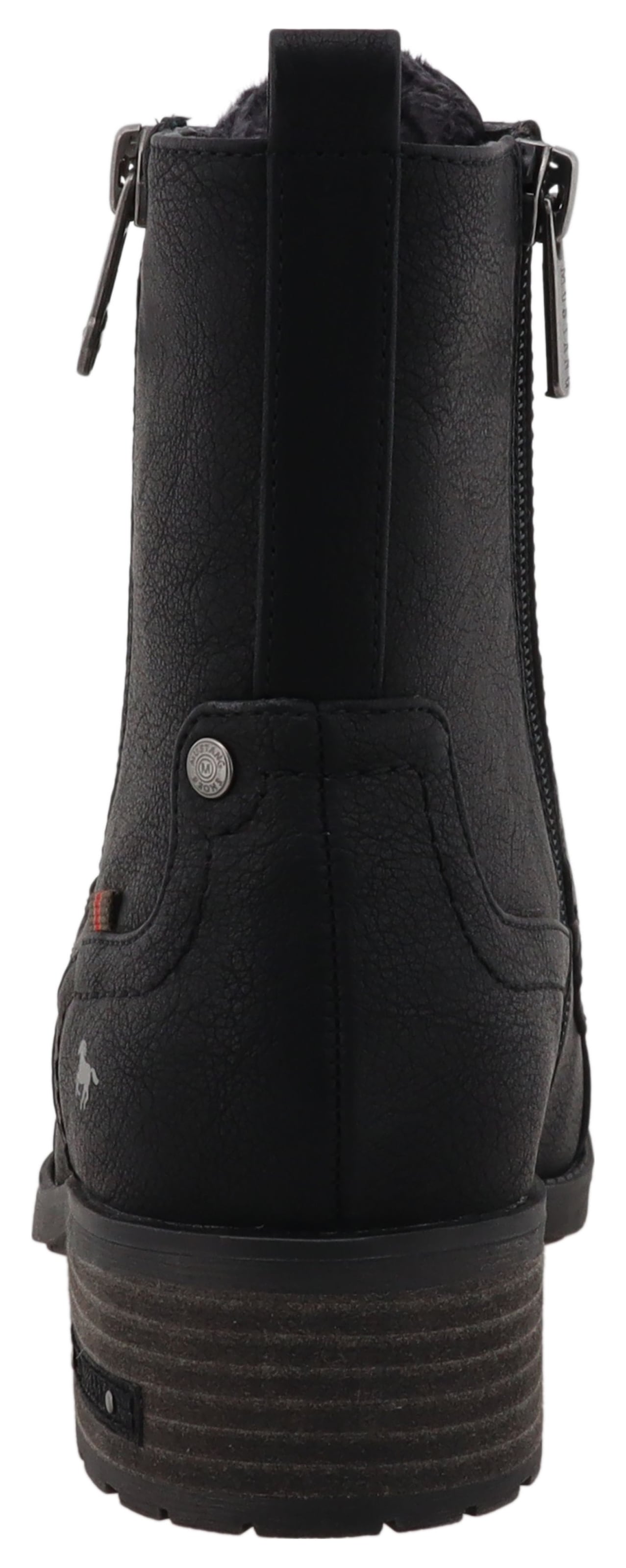 Mustang Shoes Bottes d'hiver »Fabienne«  bottine à lacets avec talon cubain